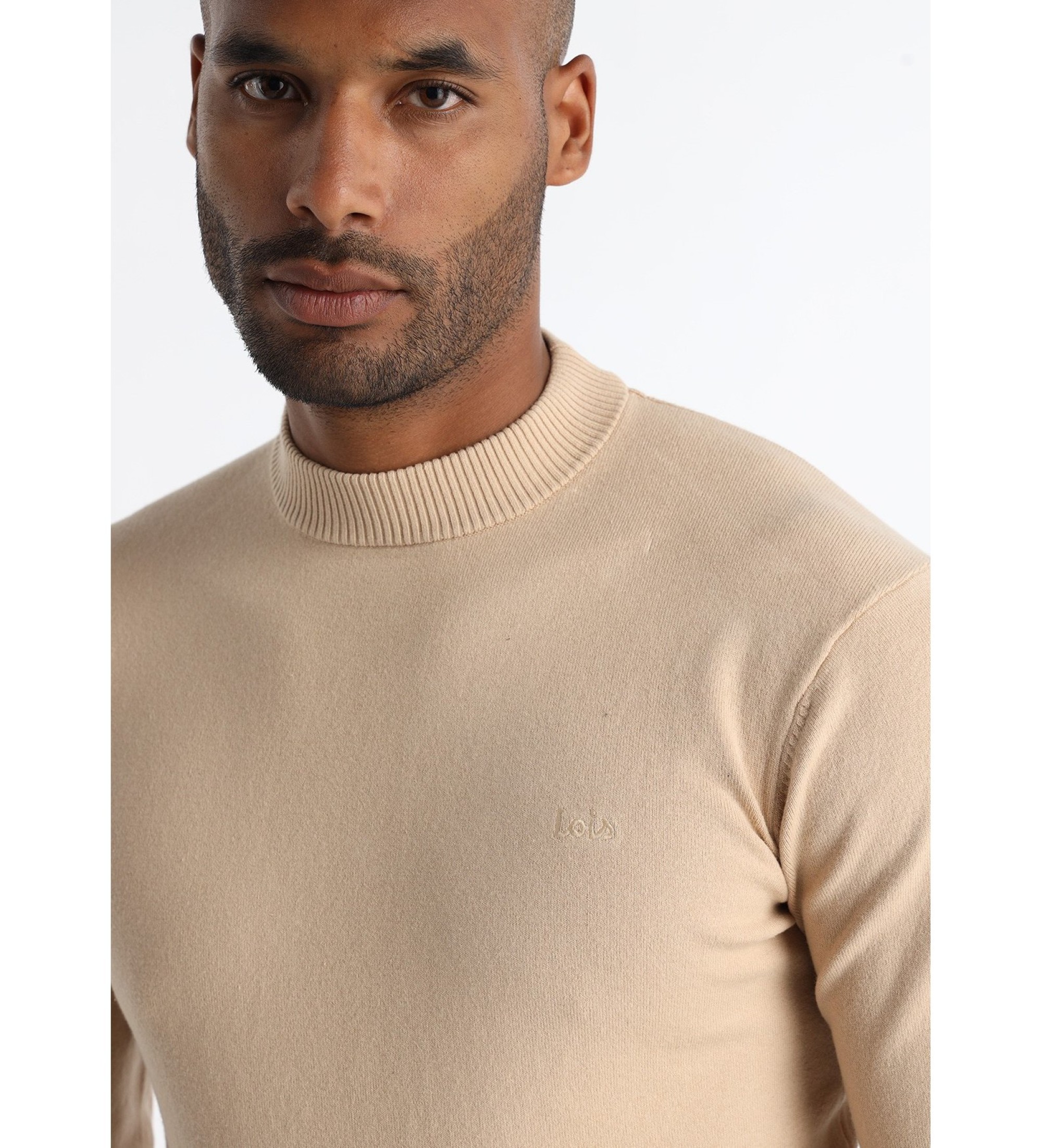 Lois Jeans Maglia beige Iker Corf