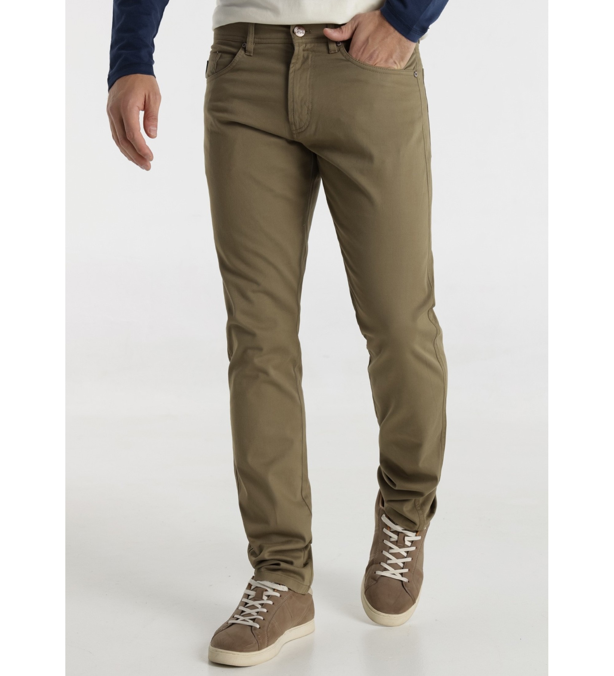 Lois Jeans Marvin Lotus green trousers