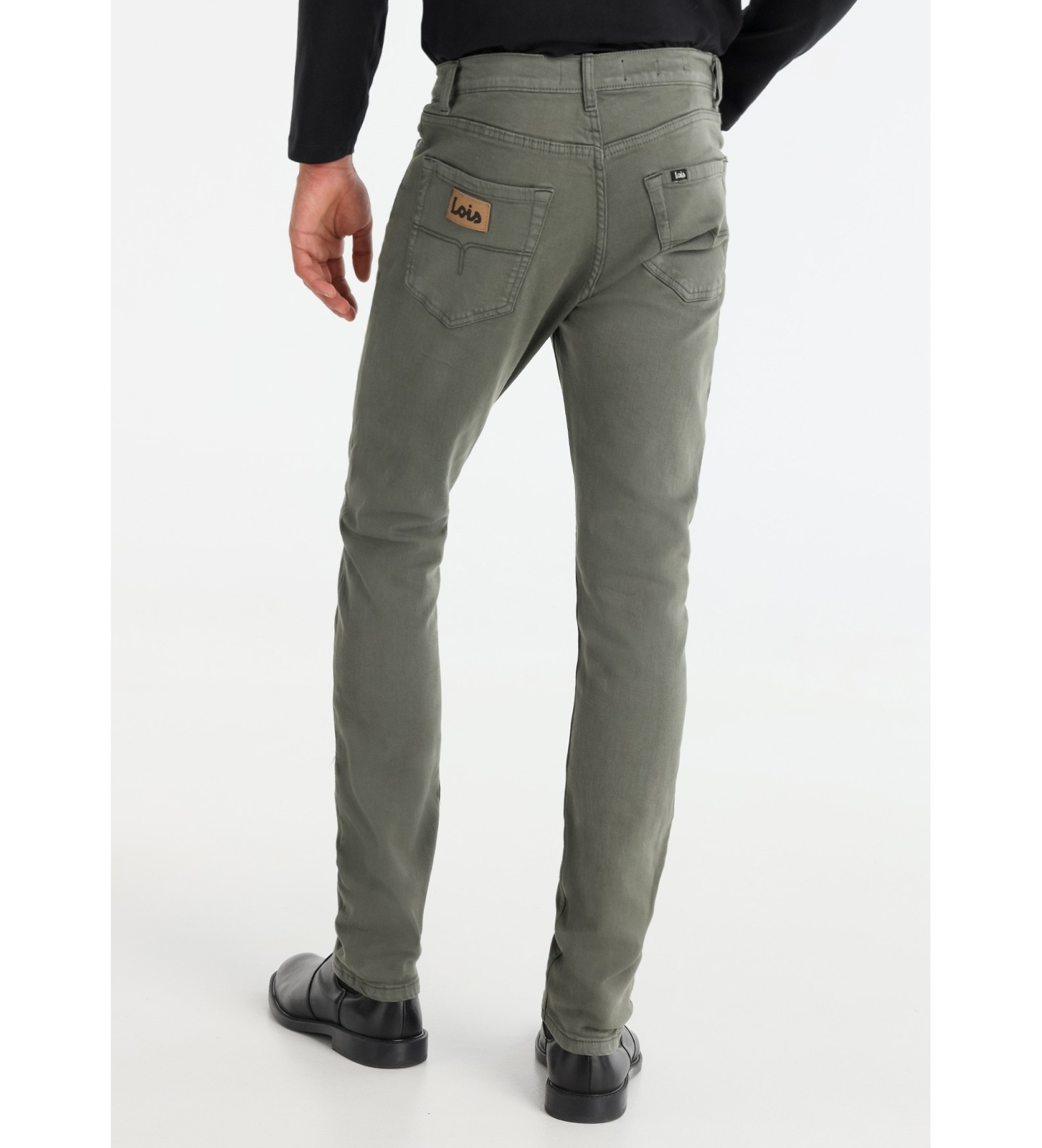 Lois Jeans Hlače 140905 zelena