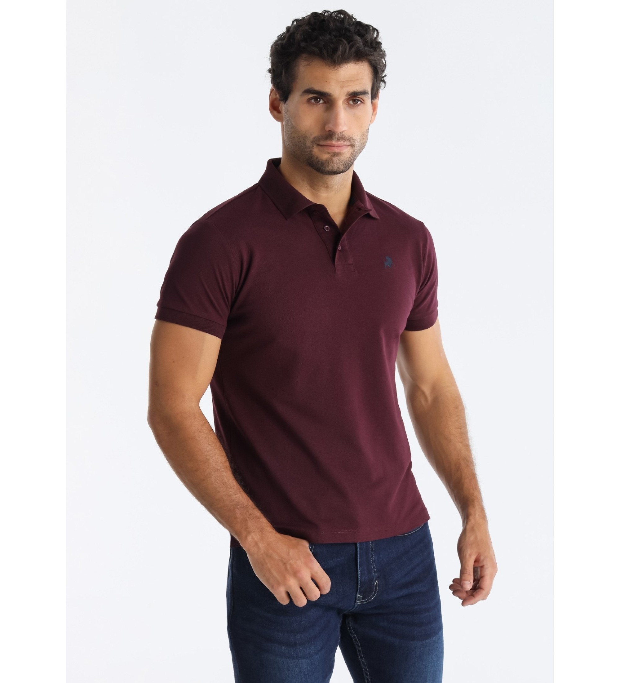 Lois Jeans Polo Filipo Classic marrone