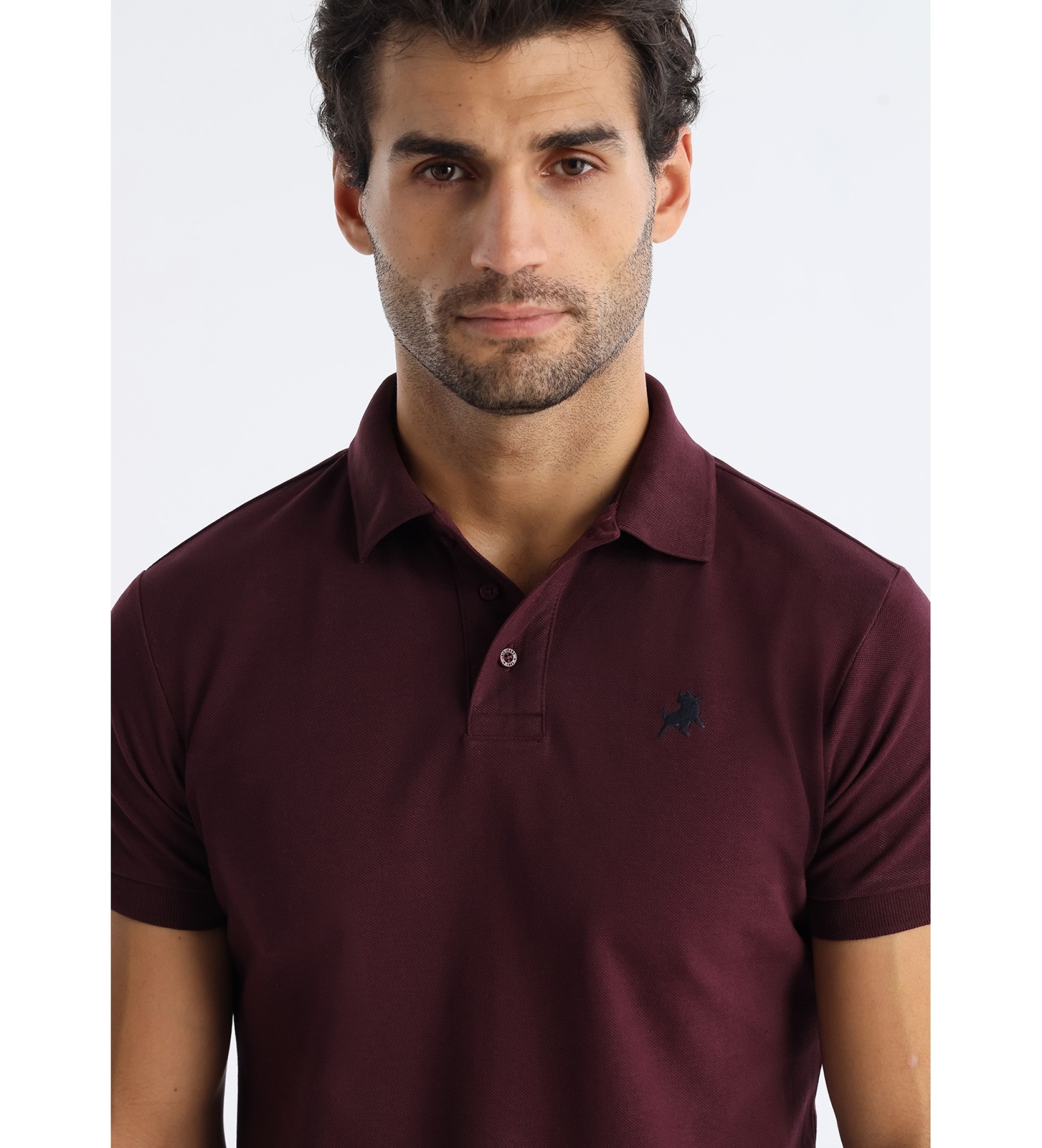 Lois Jeans Polo Filipo Classic marrone