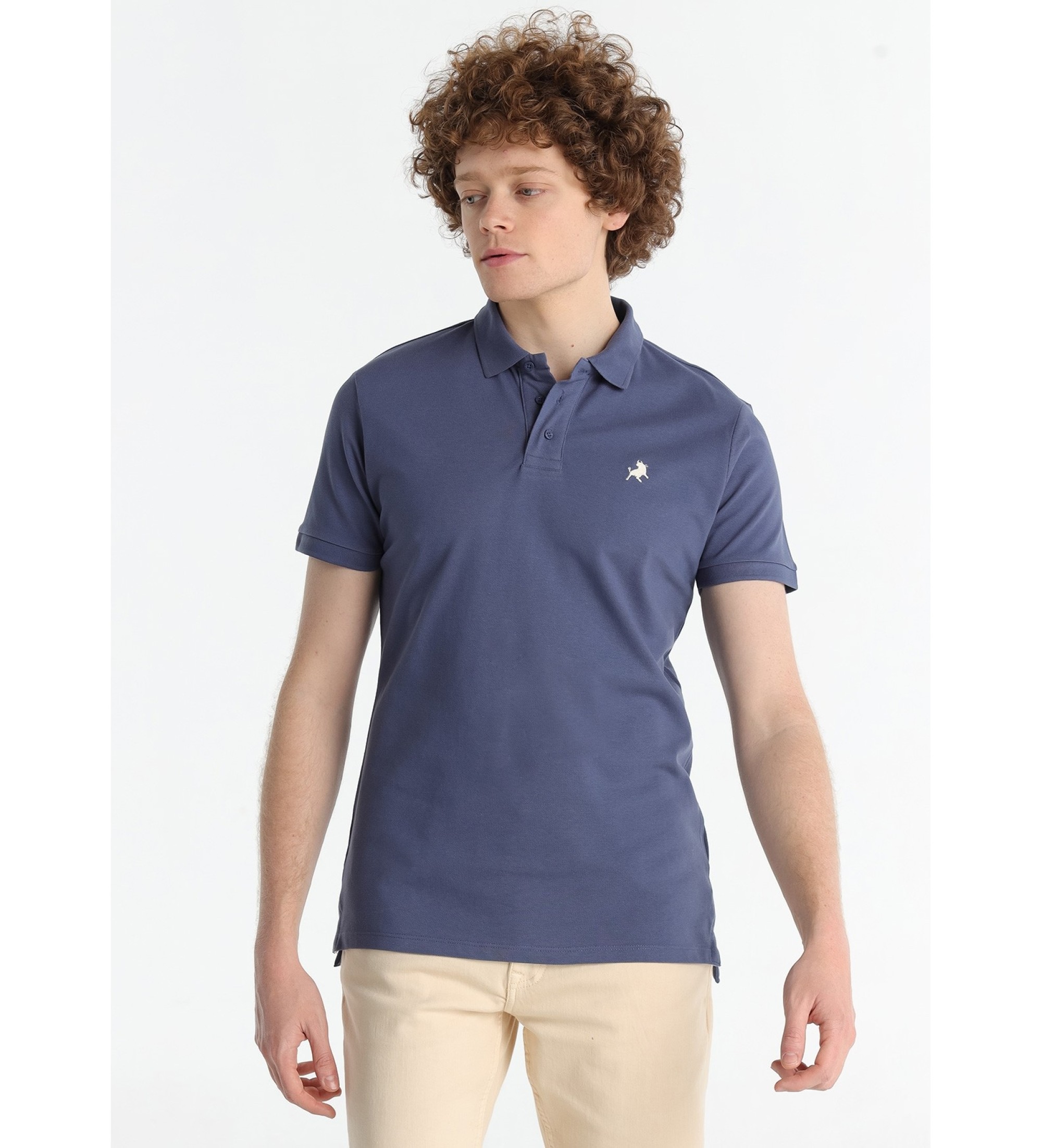 Lois Jeans Polo classica blu