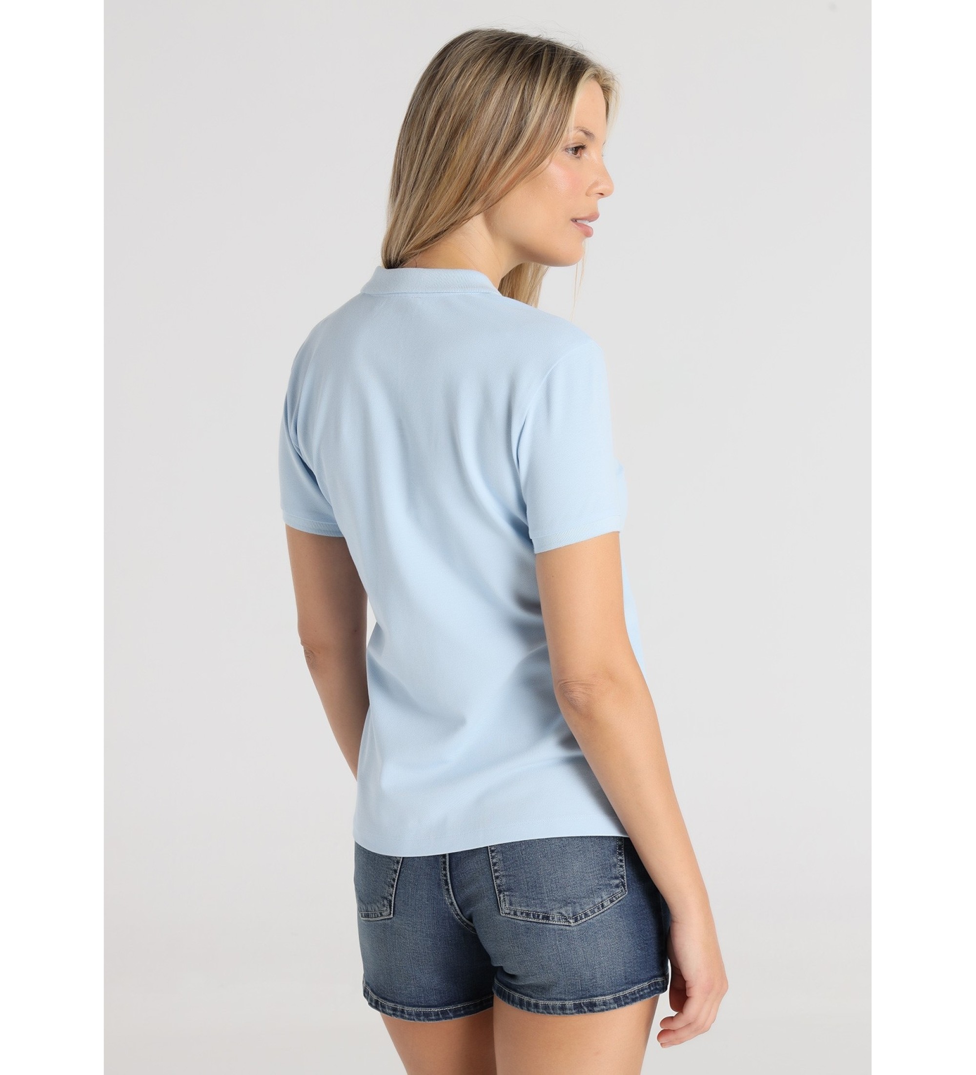 Lois Jeans Klassieke Polo Blauw