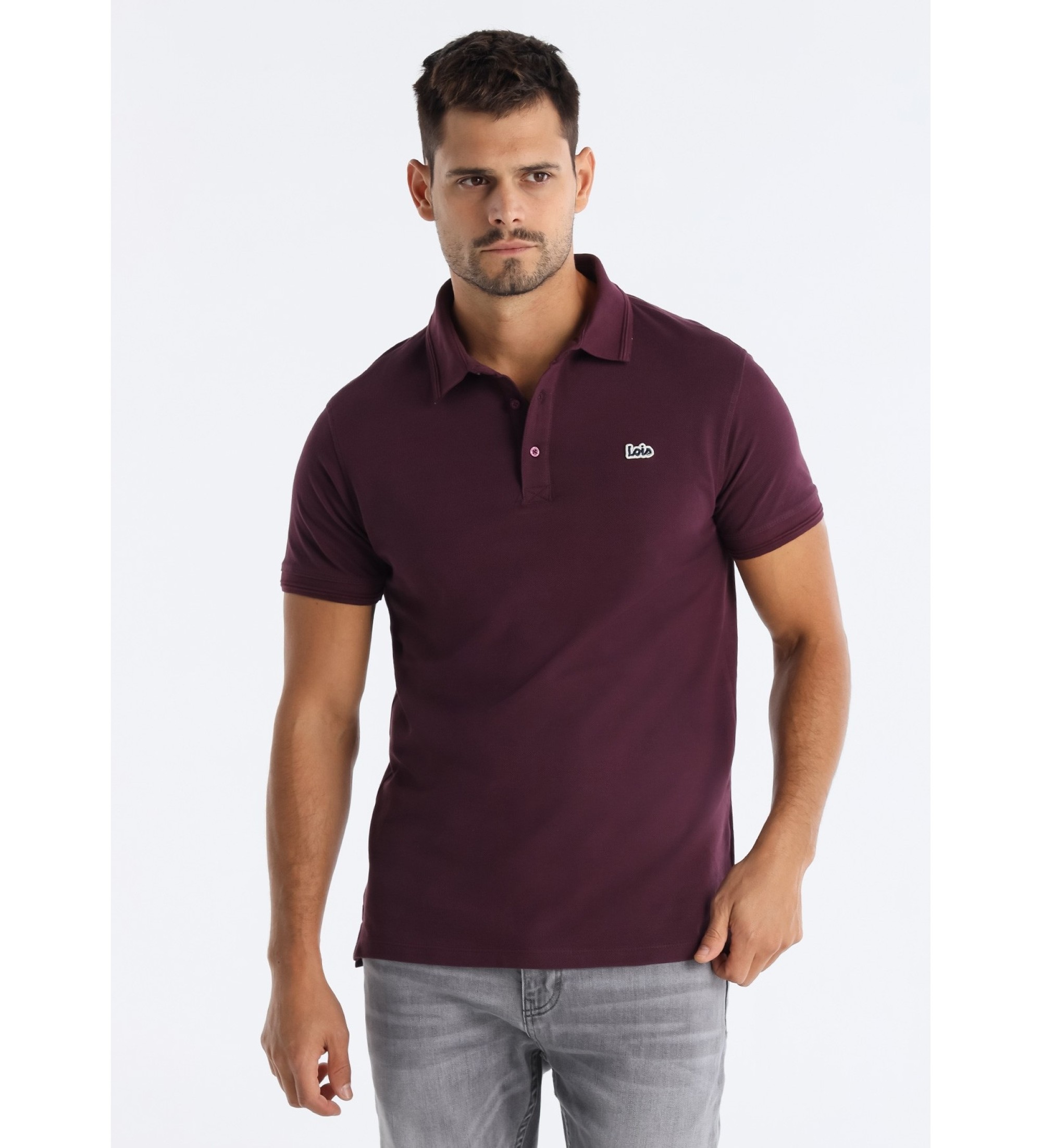 Lois Jeans Polo Filip marrone