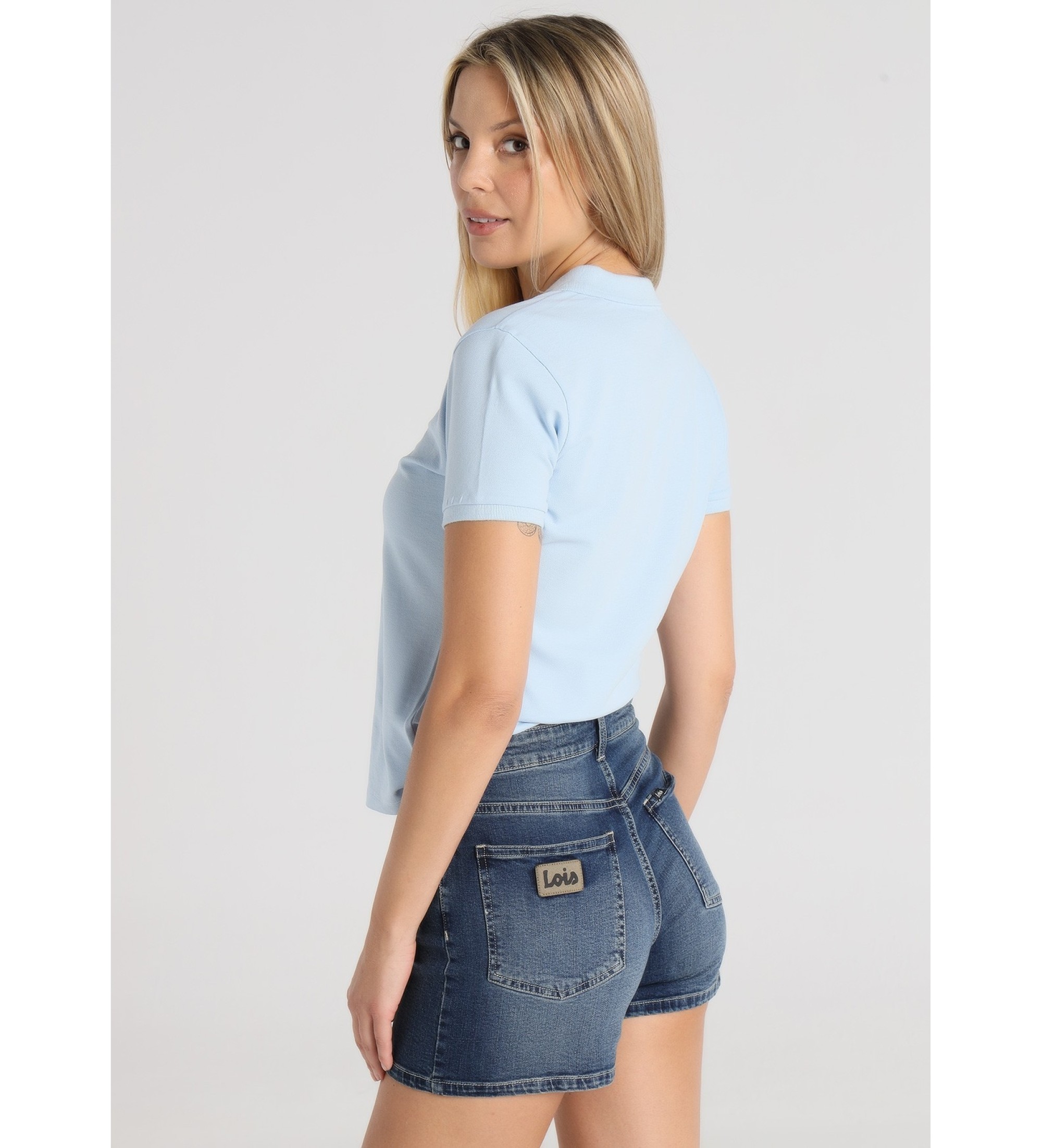 Lois Jeans Džins hlače dolge modre