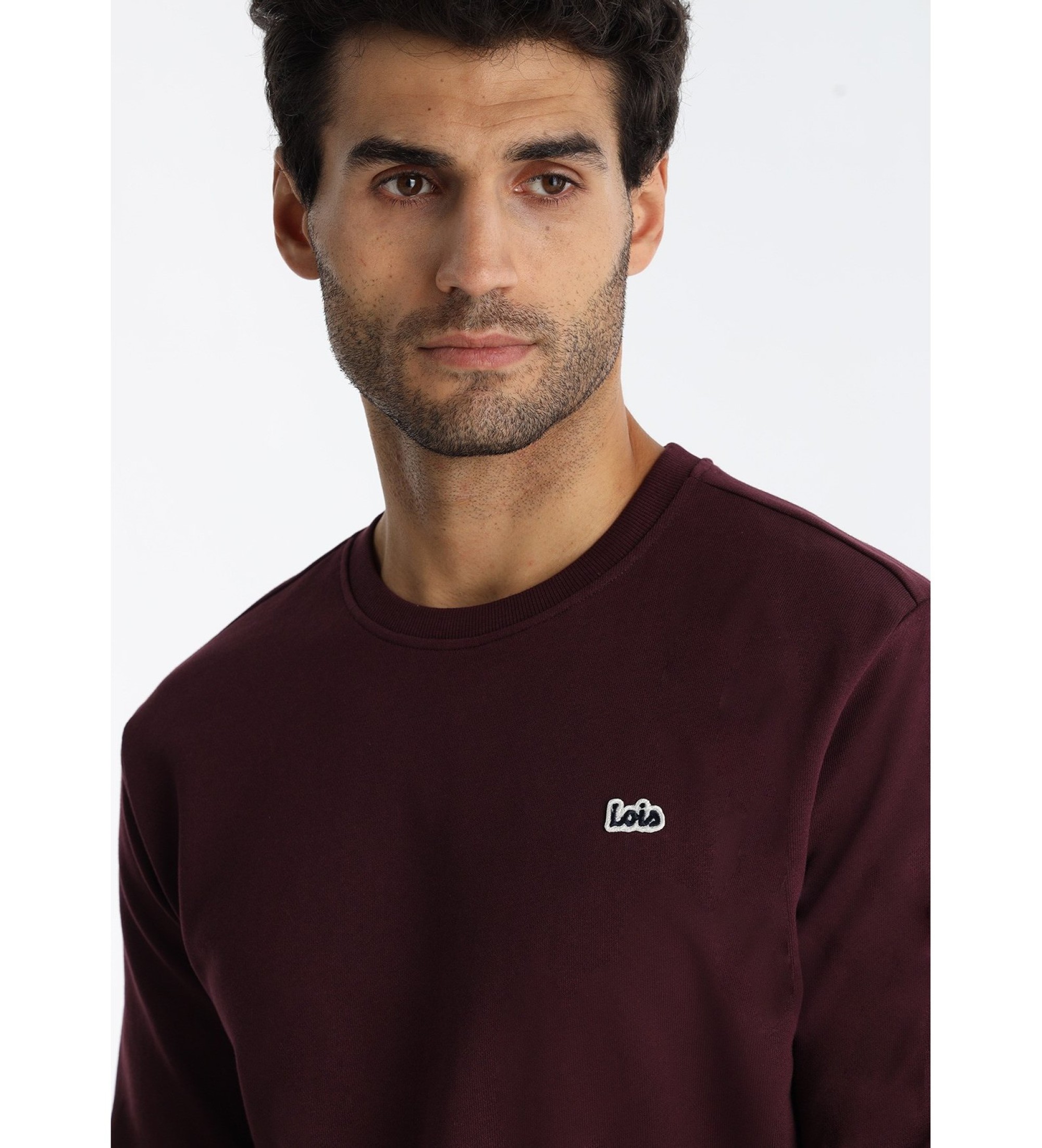 Lois Jeans Sweatshirt Eloi maroon