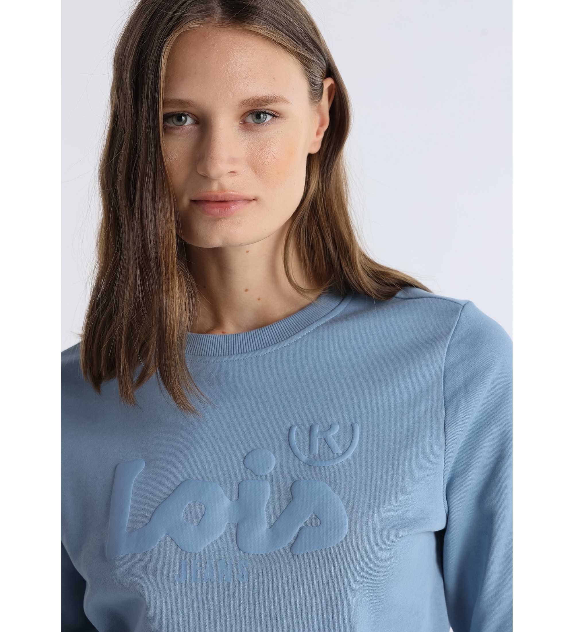 Lois Jeans Sweater Simona Kenia blauw