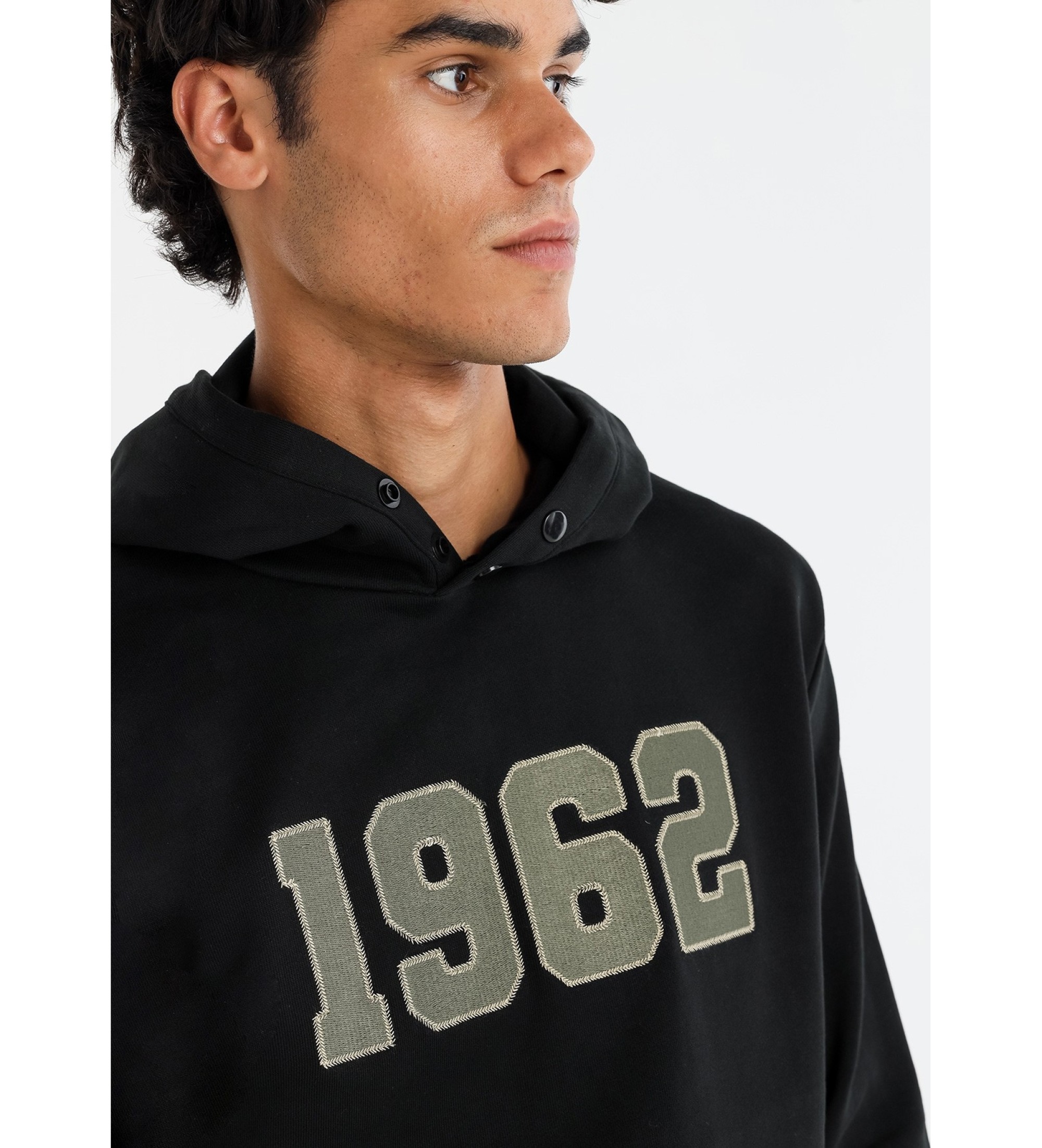 Lois Jeans Sweat-shirt Kanguro 1962 noir
