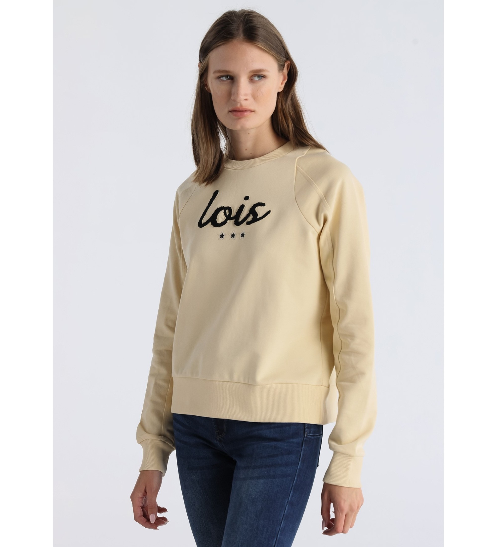 Lois Jeans Camisola bege Arina Sammy
