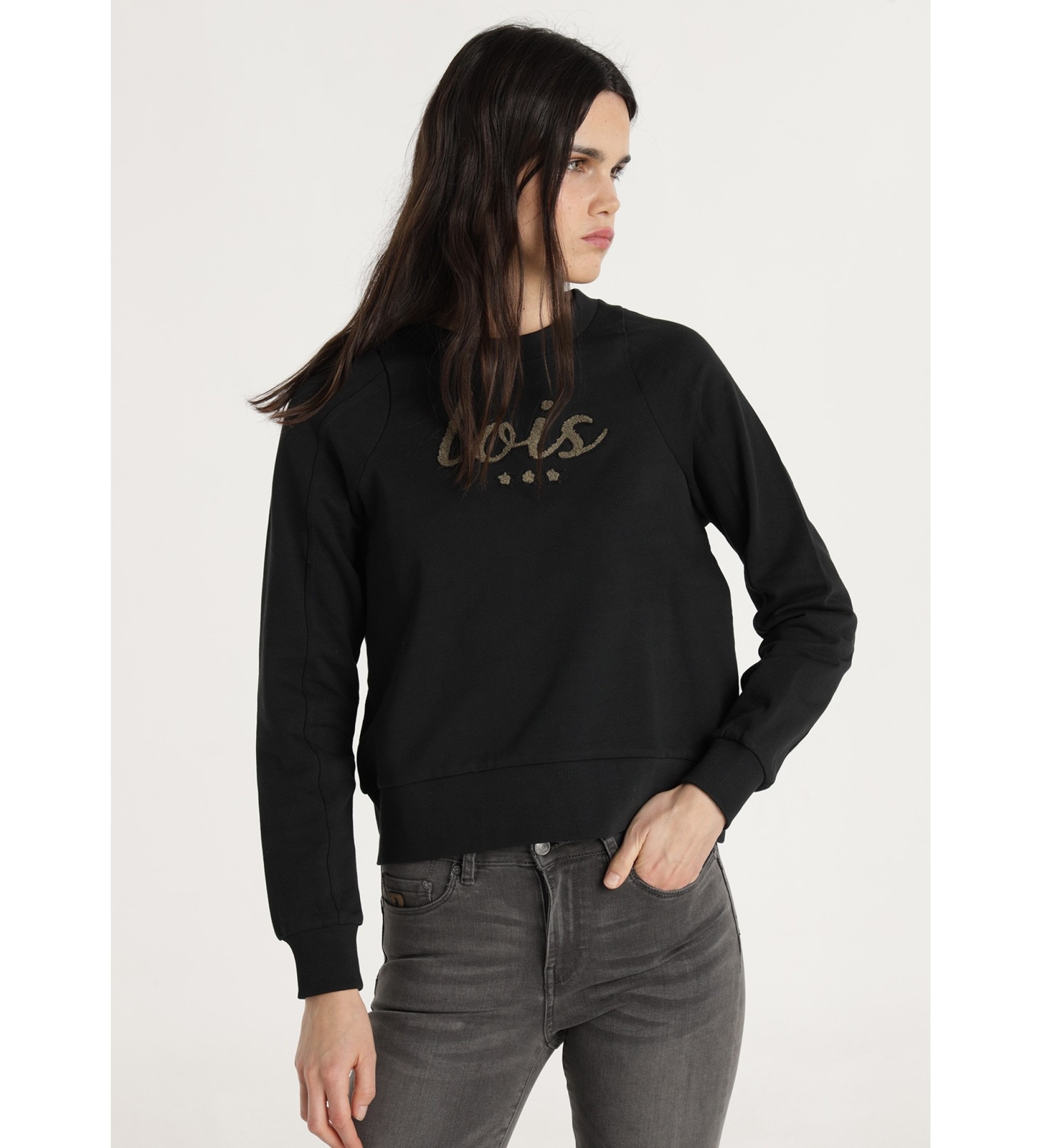 Lois Jeans Arina Sammy Sweatshirt schwarz