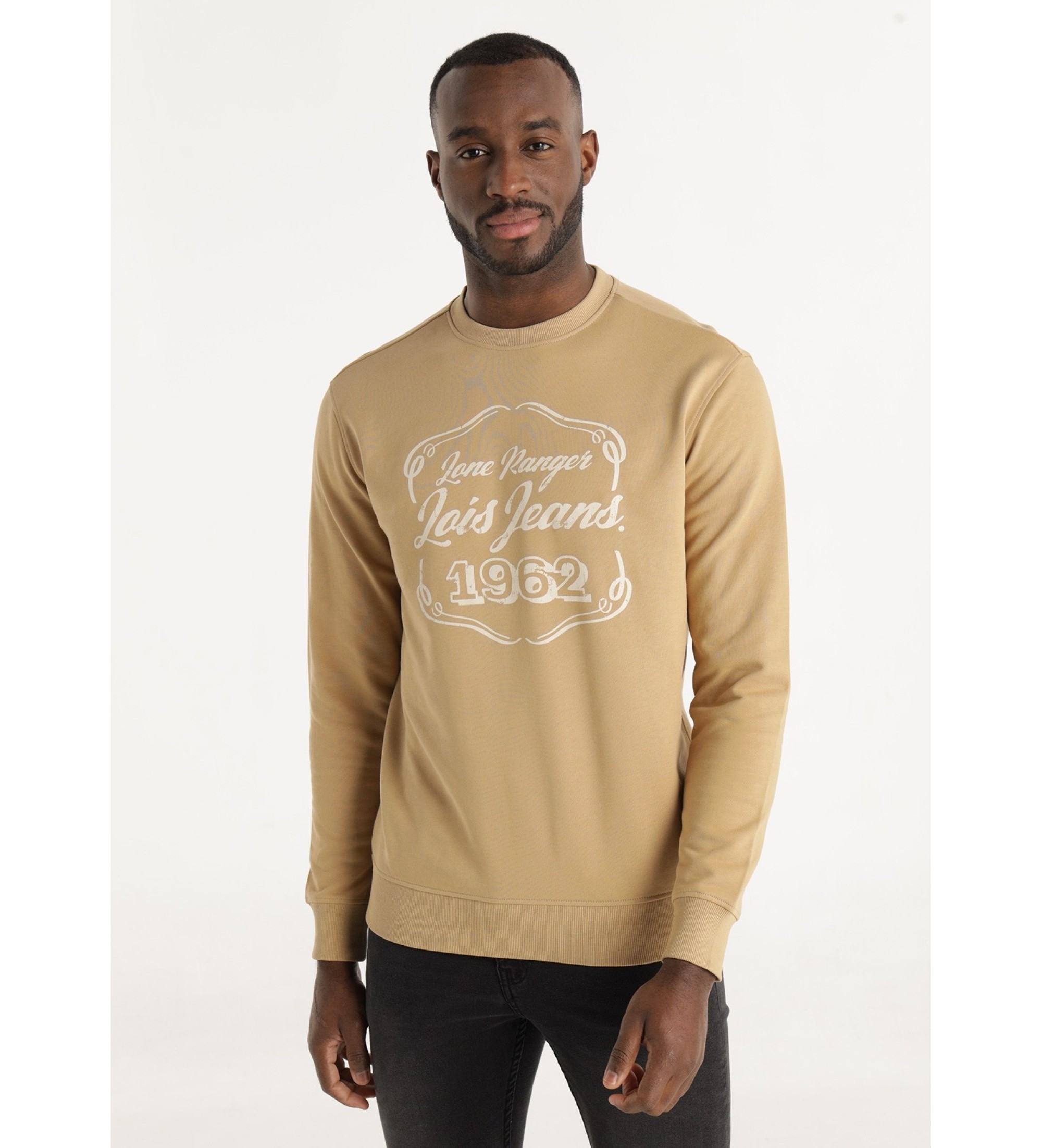 Lois Jeans Camisola Lone Ranger castanha