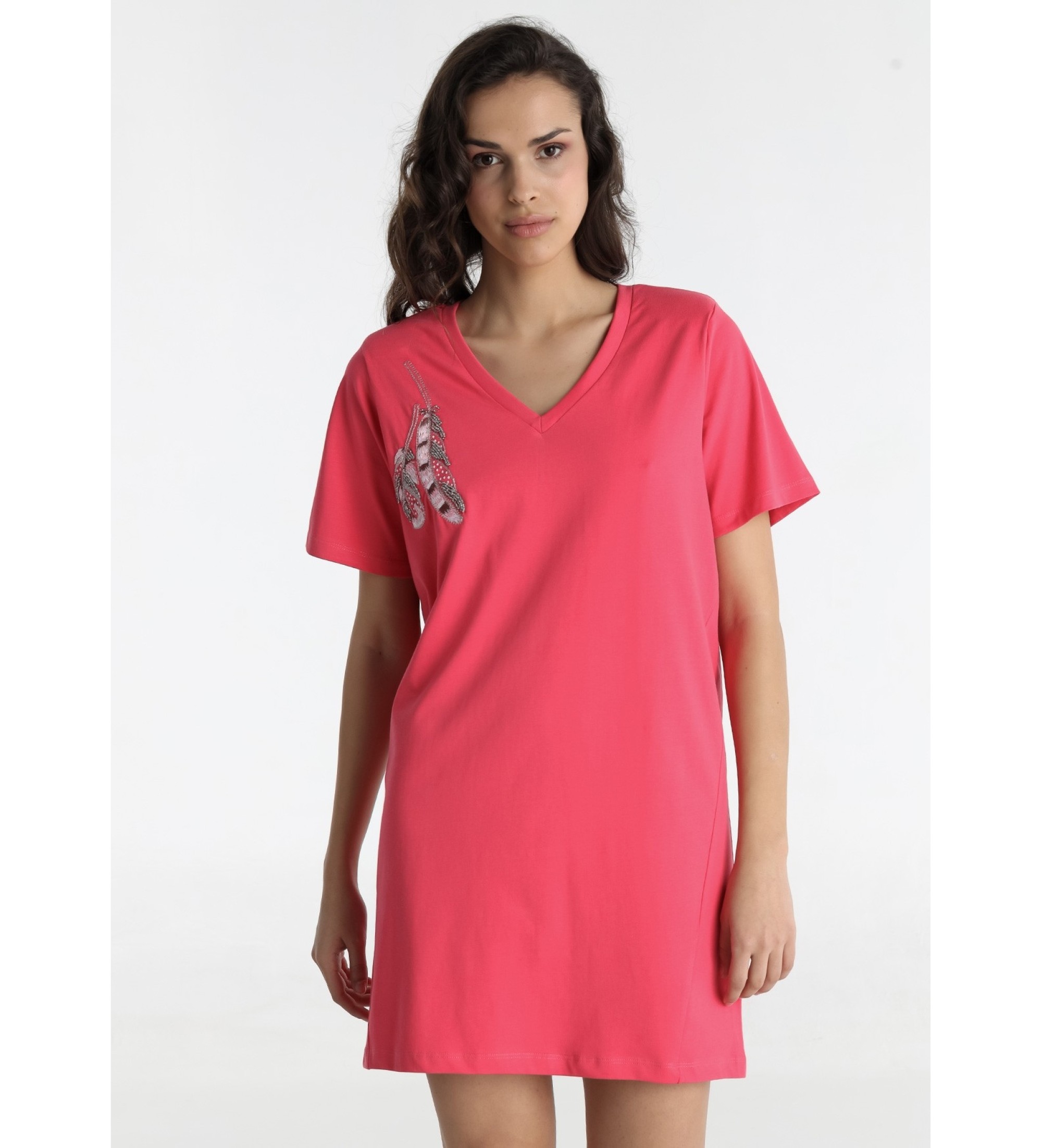 Lois Jeans Vestido curto vermelho