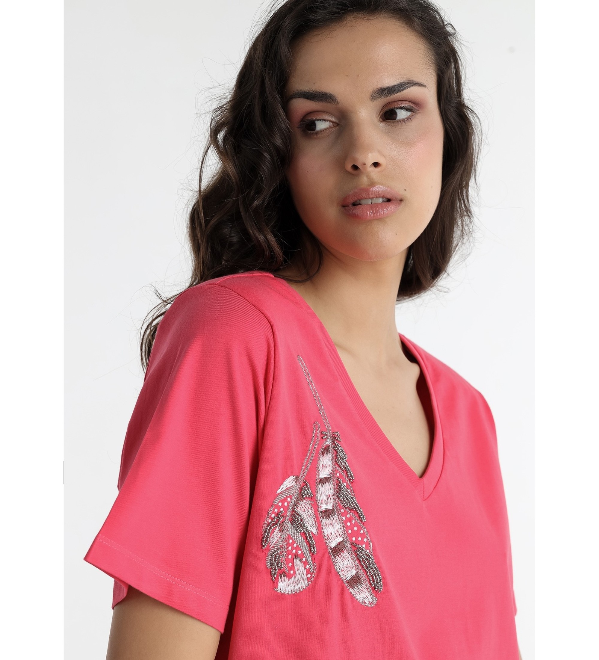 Lois Jeans Vestido curto vermelho