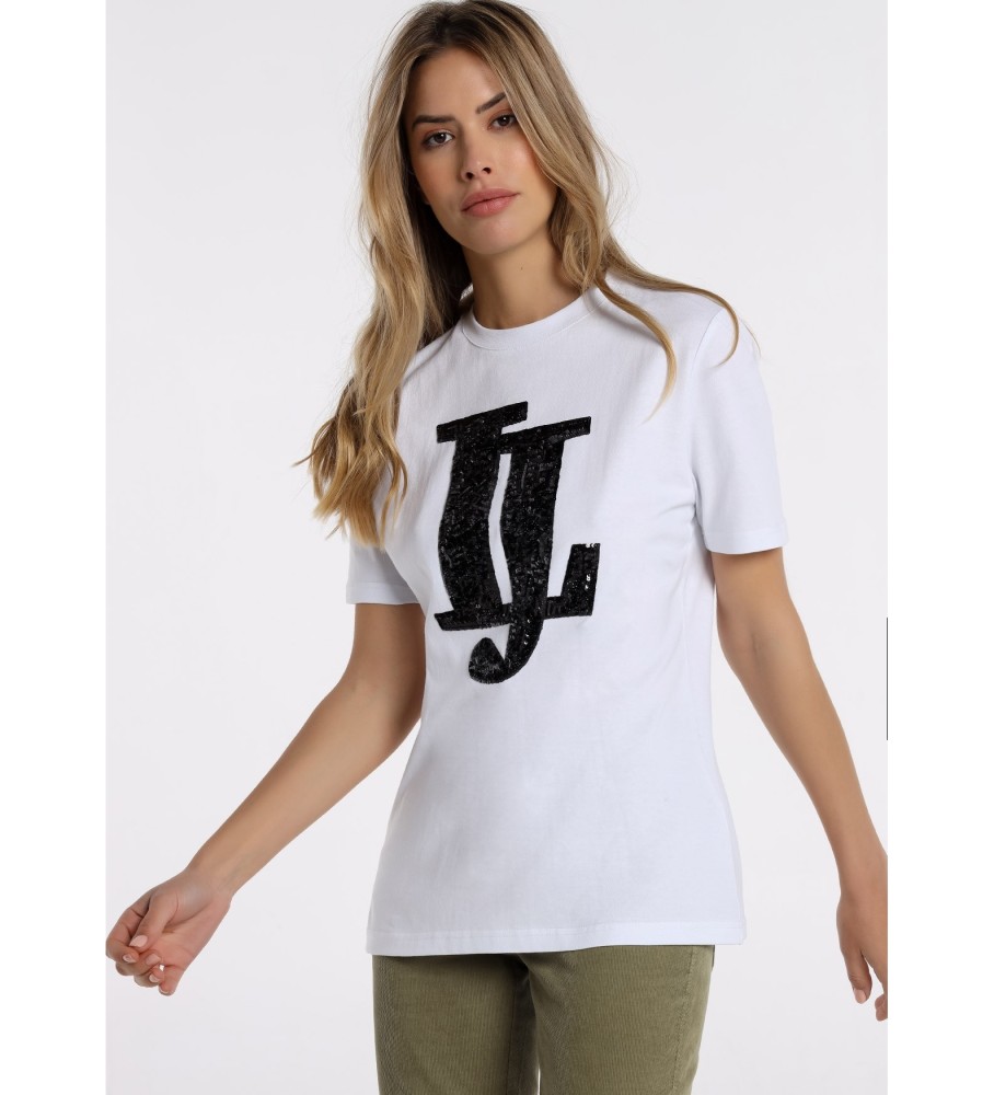 Lois  T-shirt de manga curta branca