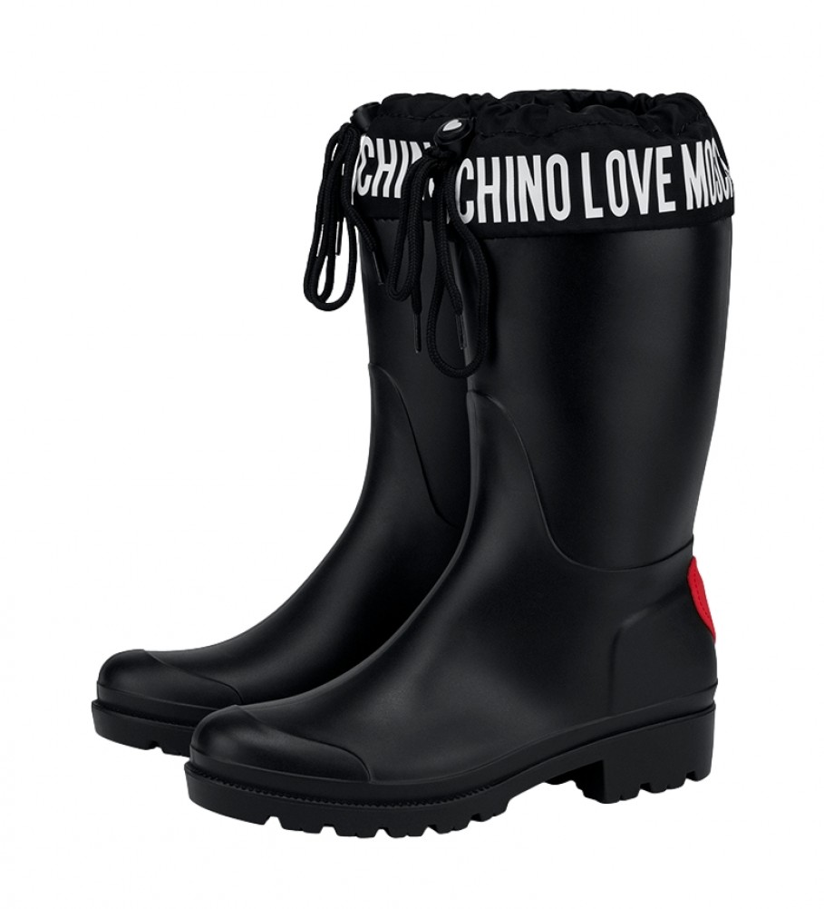 Love Moschino Botas de agua JA24213G1DIR500A negro - Tienda Esdemarca moda,  calzado y complementos - zapatos de marca y zapatillas de marca