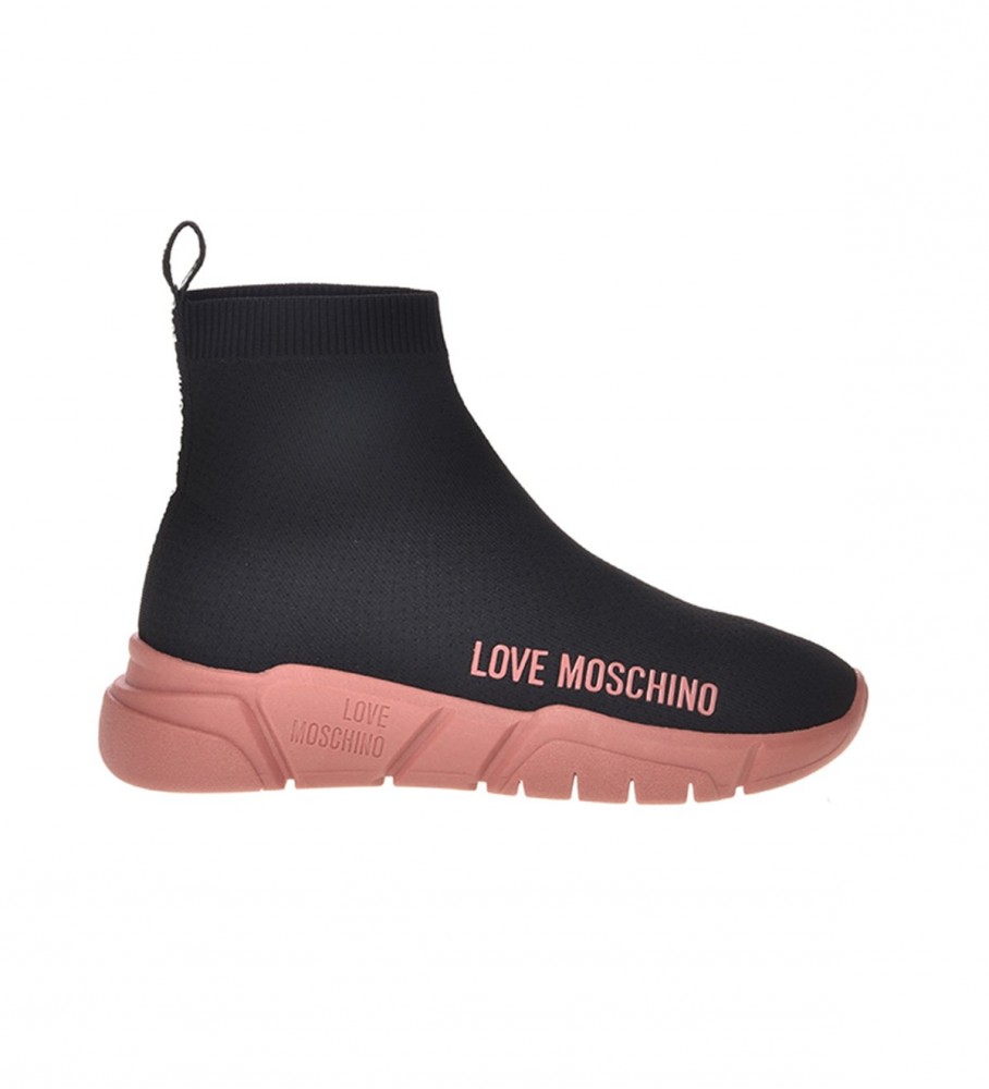 Love Moschino Trainers Running35 preto - calcanhar de altura: 4cm