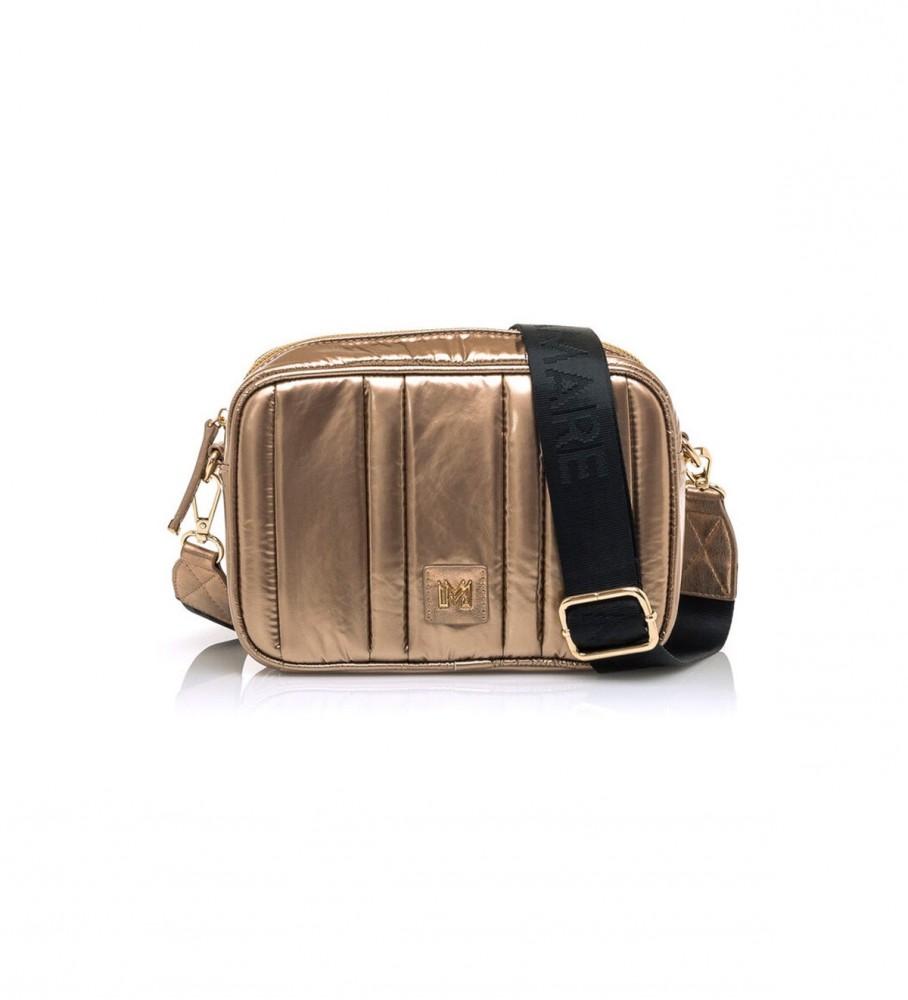 Mariamare Metalo Golden Shoulder Bag -8,5x15x22cm