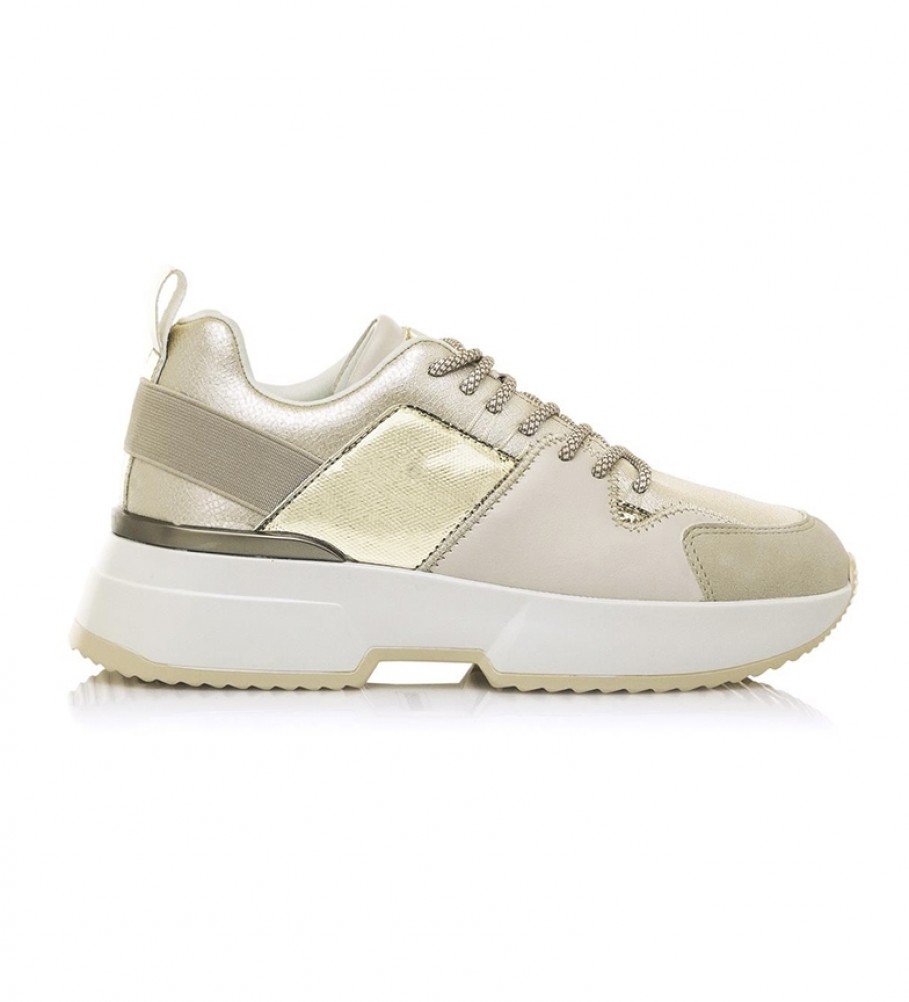 MARIAMARE Zapatillas 67615 oro -altura cuña: 5cm- - Tienda Esdemarca moda,  calzado y complementos - zapatos de marca y zapatillas de marca