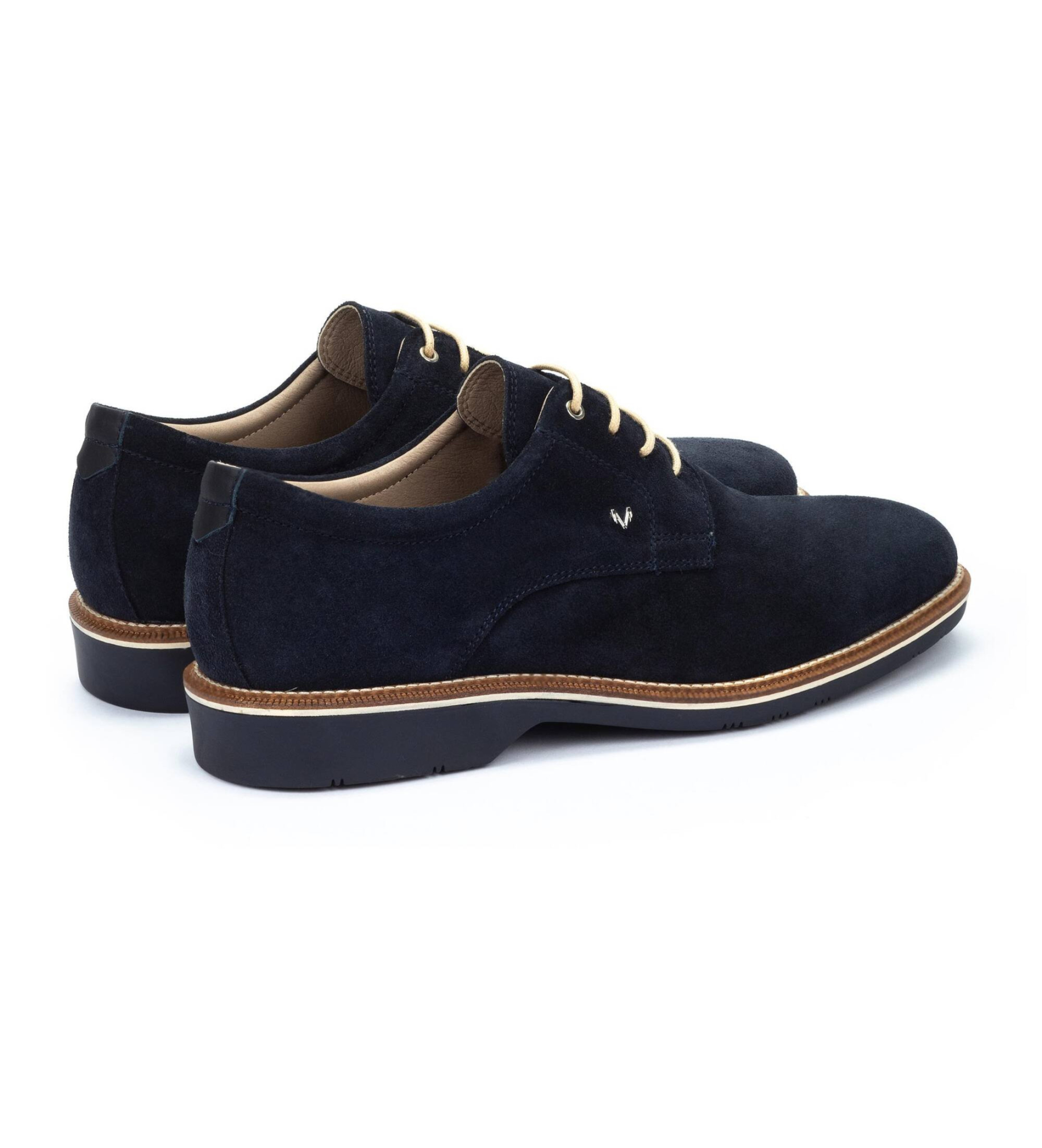 Martinelli‎ 1973 Watford Navy Blue Suede Derby Zapatos Martinelli Watford 1689-2885X Azul – Arezo Zapatos main image 2