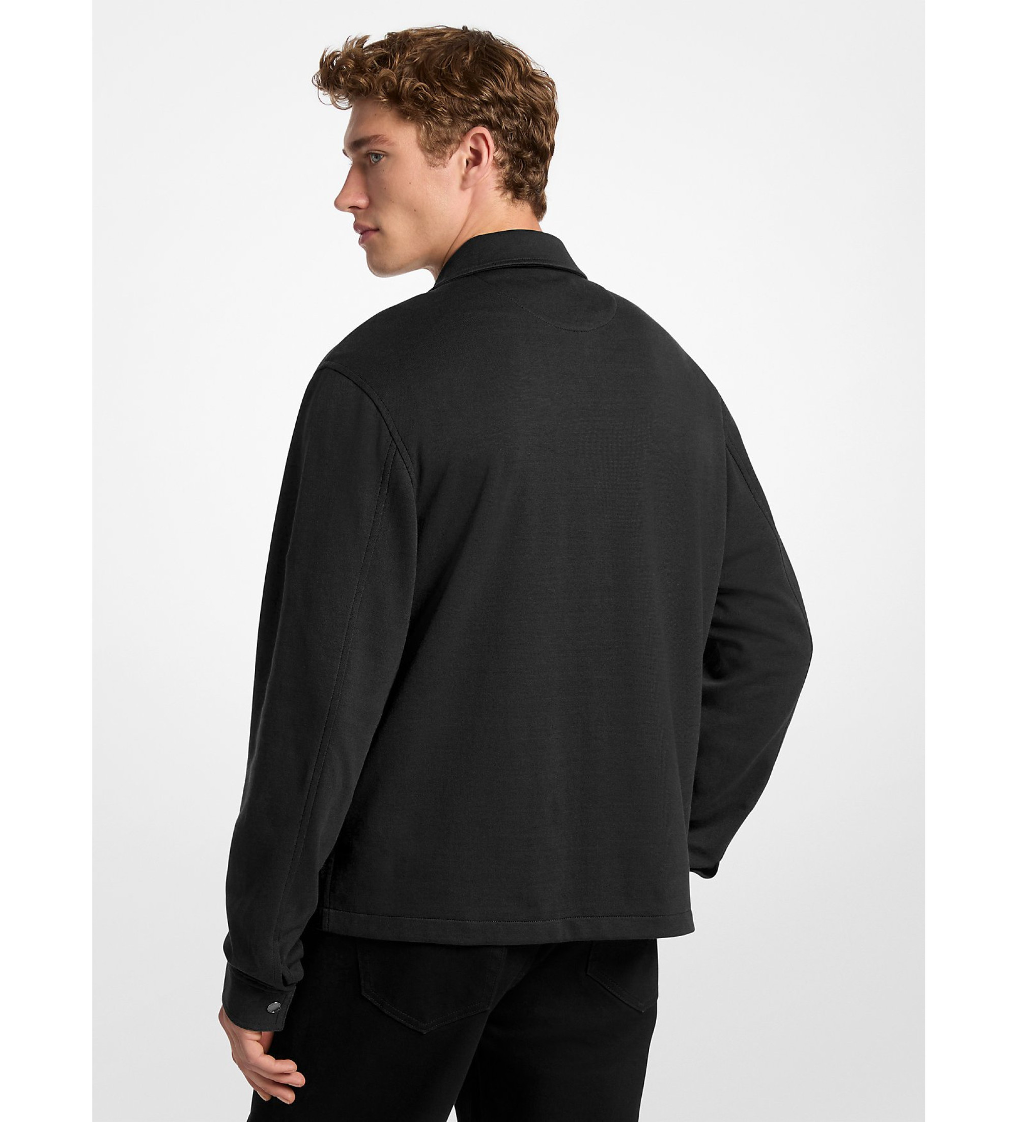 Michael Kors Giacca in misto cotone nero Michael Kors Giacca in misto cotone nero