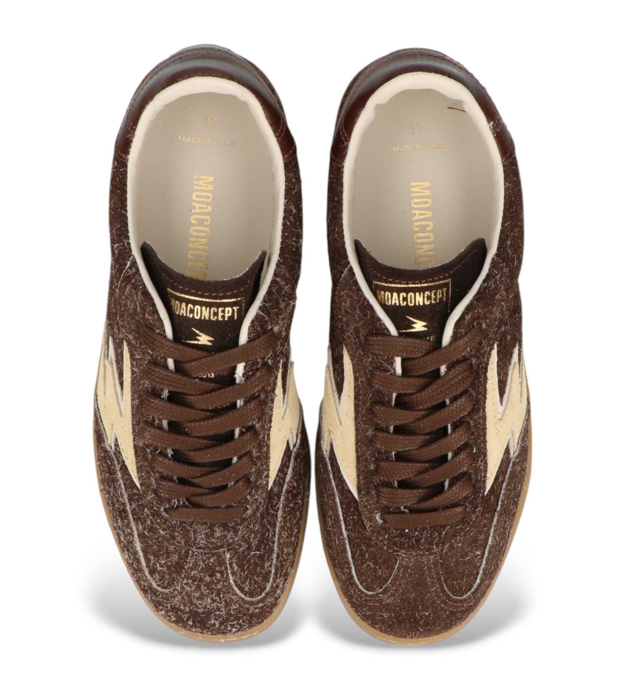 MOA Concept Scarpe da ginnastica marroni del club Esdemarca