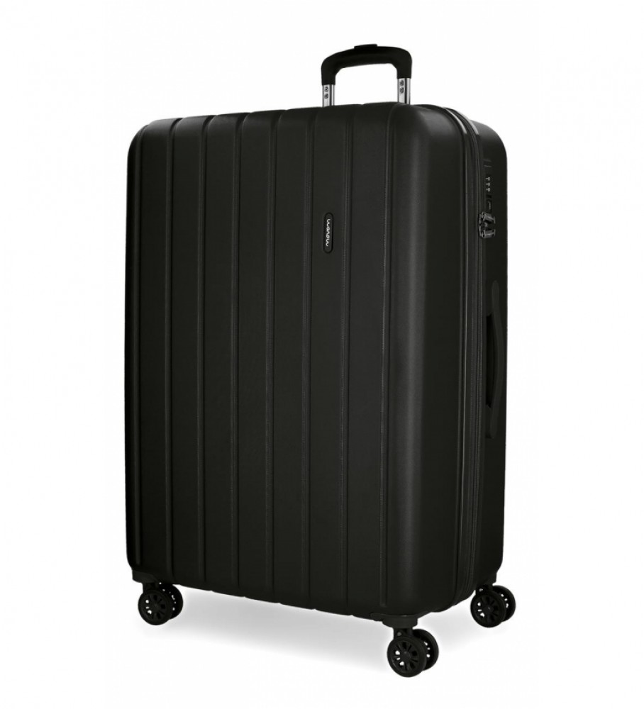 Movom Bois Movom valise rigide moyenne 65cm Noir