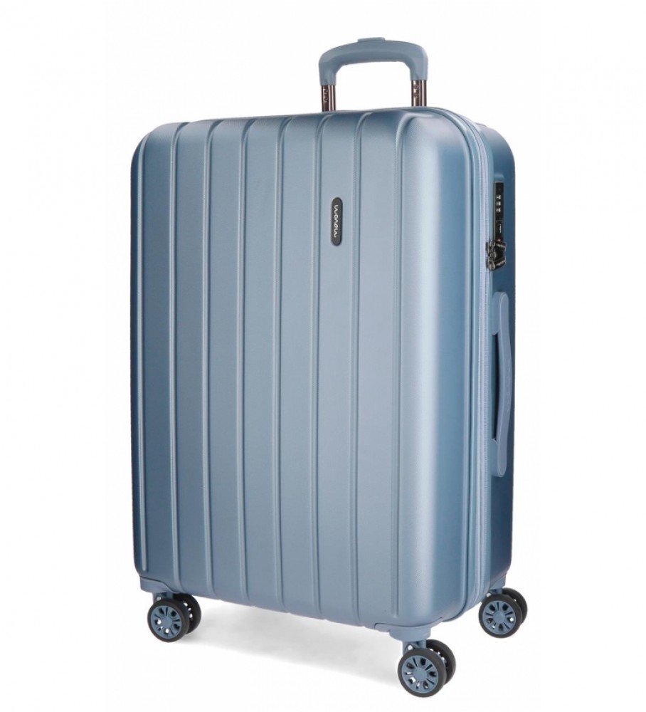 Movom Bois Movom valise rigide moyenne 65cm Argent