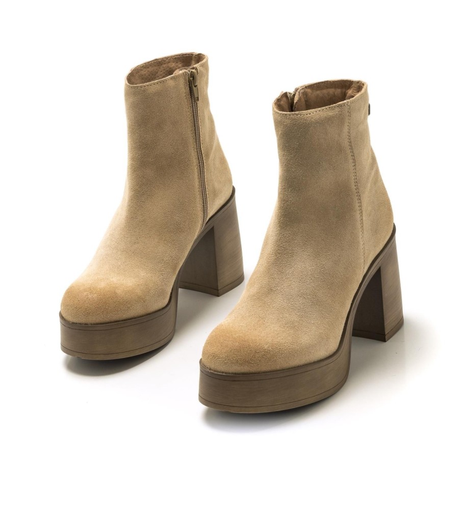 クーポン発行） Mustang マスタング Lace-up ankle boots ice レディース 靴