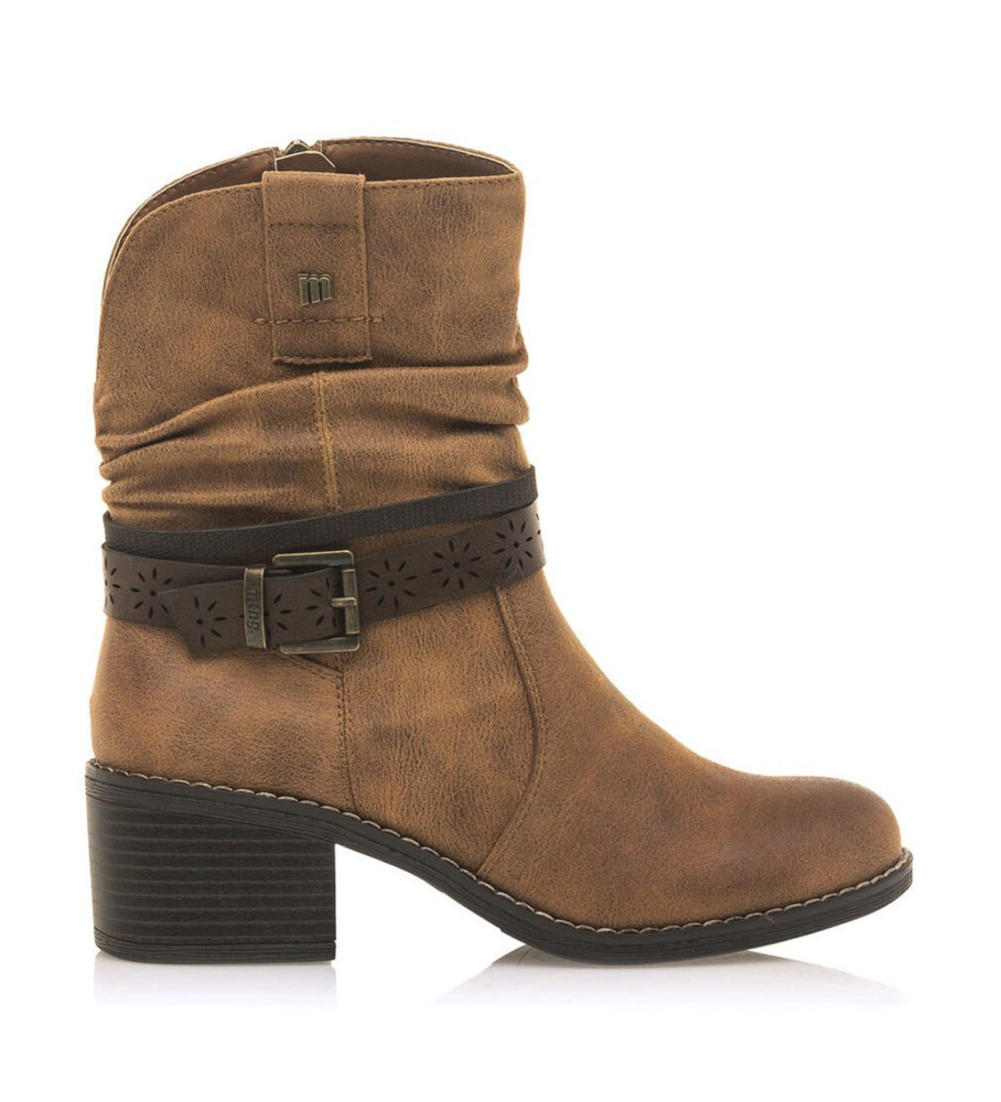Mustang Ankle boots Persea H brown -Heel height 5,7cm