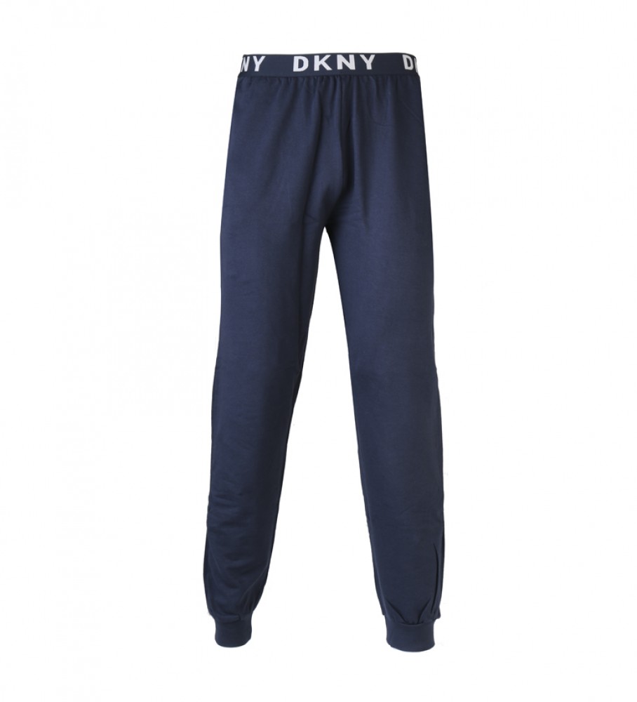 DKNY Pantaloni blu con aquile