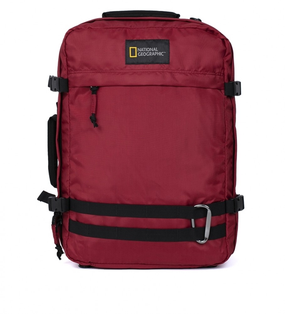 National Geographic Hybrid Backpack Red 34X18X50Cm