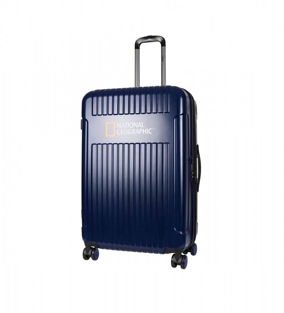 National Geographic Grande valise Transit Bleu -50X31,5X76,5cm