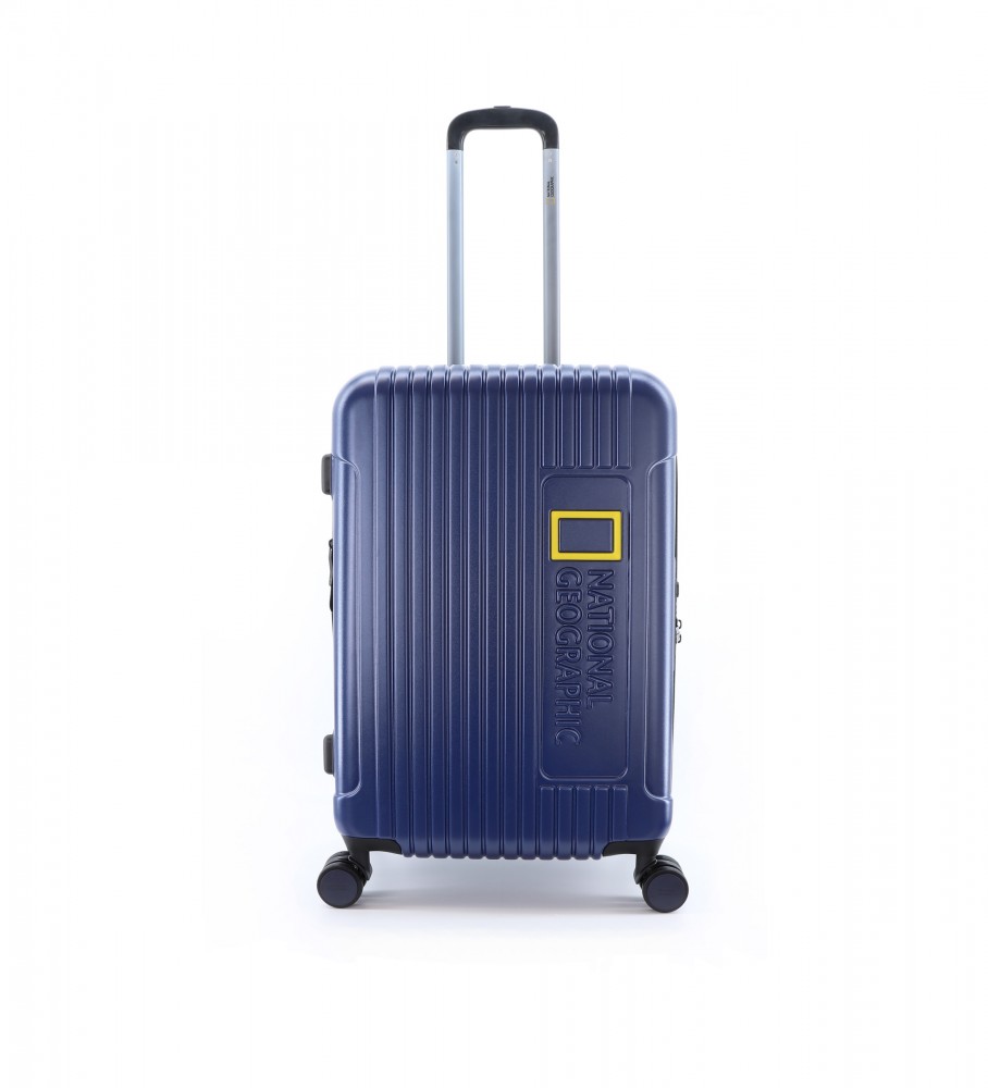 National Geographic Medium Suitcase Canyon Metallic blue-44,5X28,5X67cm