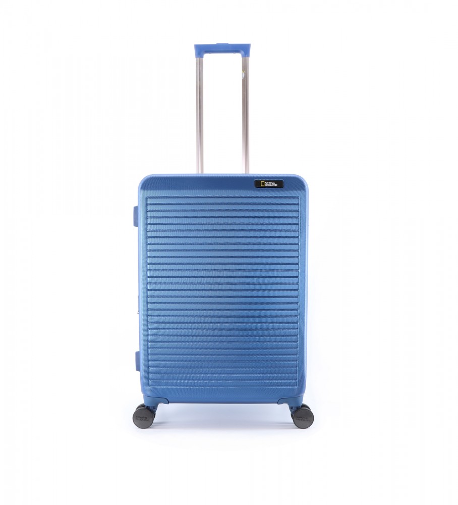 National Geographic Medium Suitcase Pulse Blue -45,5X28X68cm