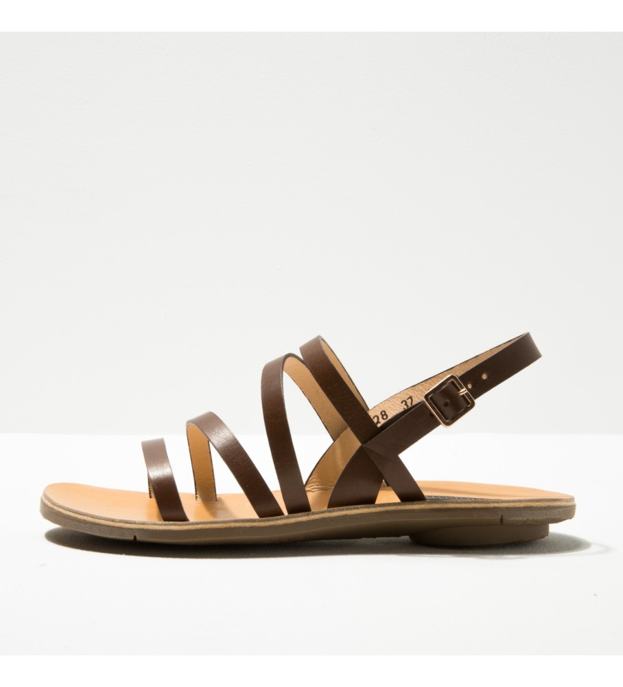 Neosens Leather sandals Restored Skin Brown Daphni brown