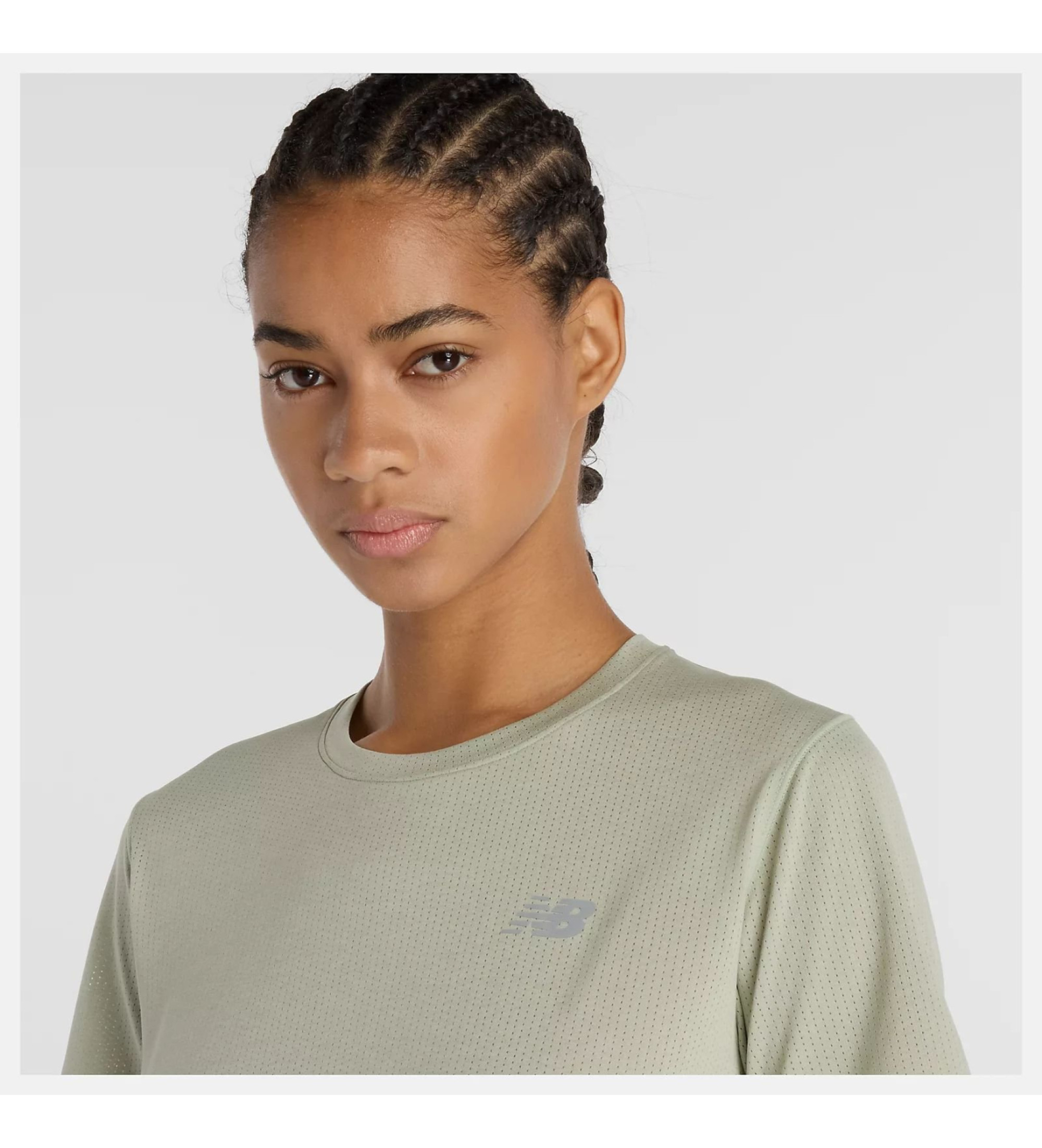 New Balance Atletik T-shirt grøn New Balance Atletik T-shirt grøn