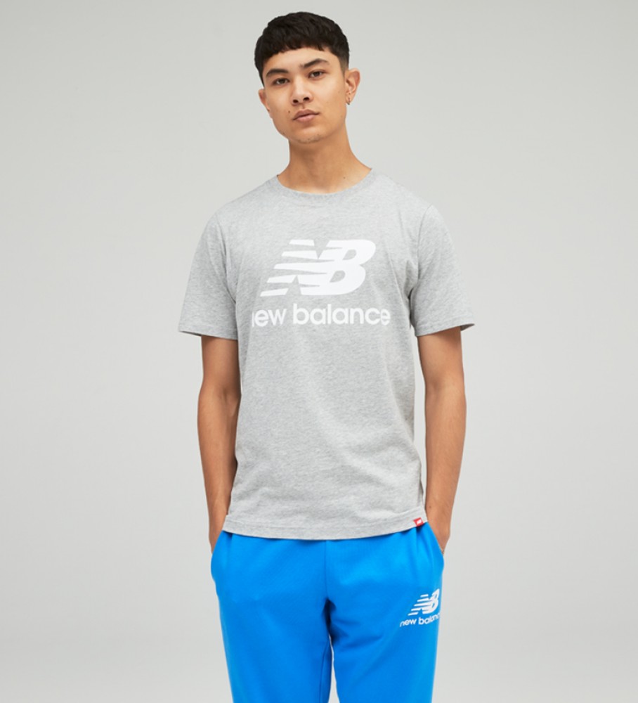 New Balance T-shirt MT01575 gray 