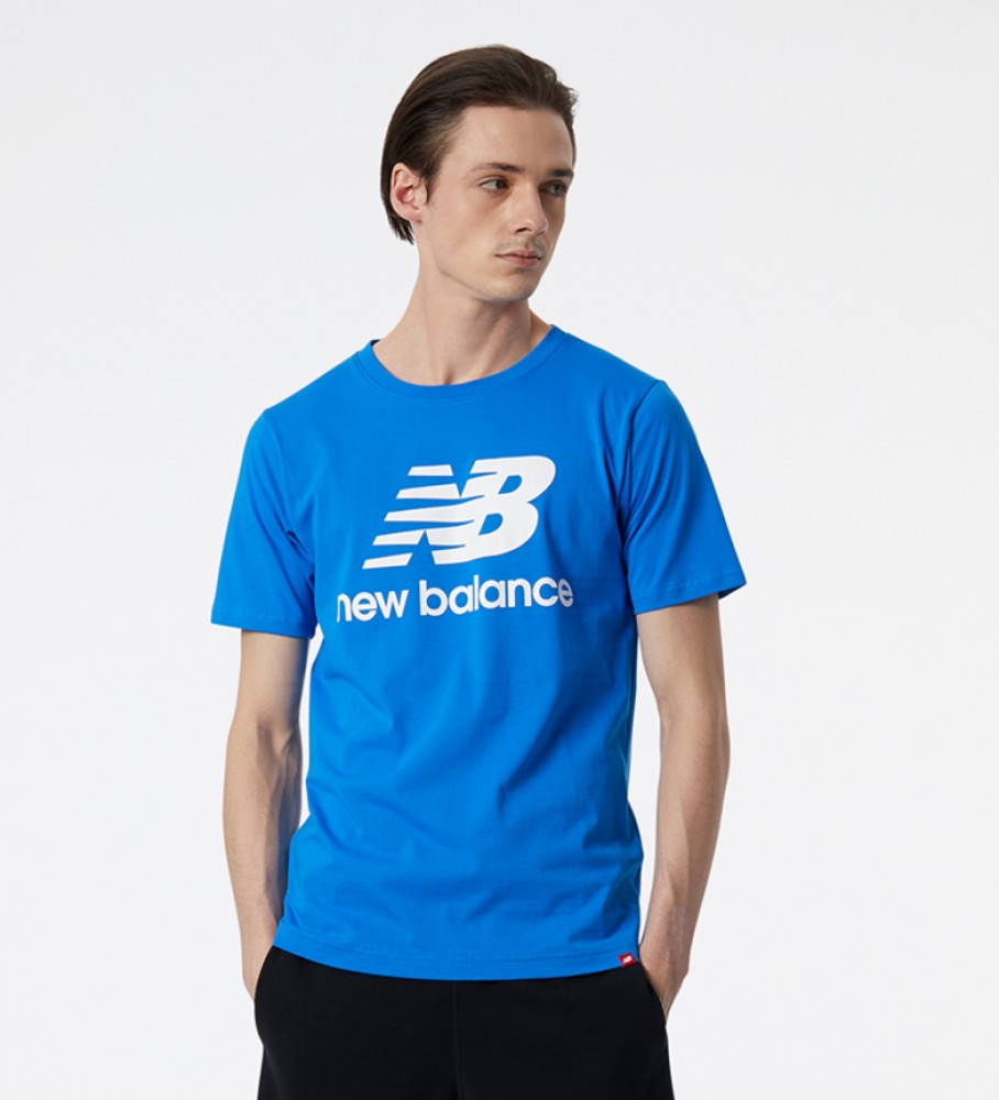 New Balance T-shirt MT01575 blu
