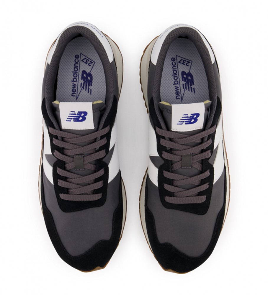 New Balance Baskets en cuir MS237GA noir