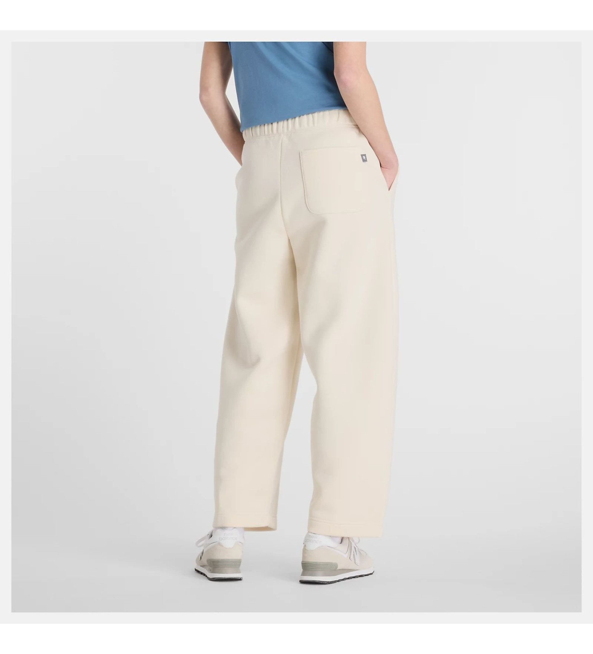 New Balance Reimagined Fleece-Fass-Hose beige New Balance Reimagined Fleece-Fass-Hose beige