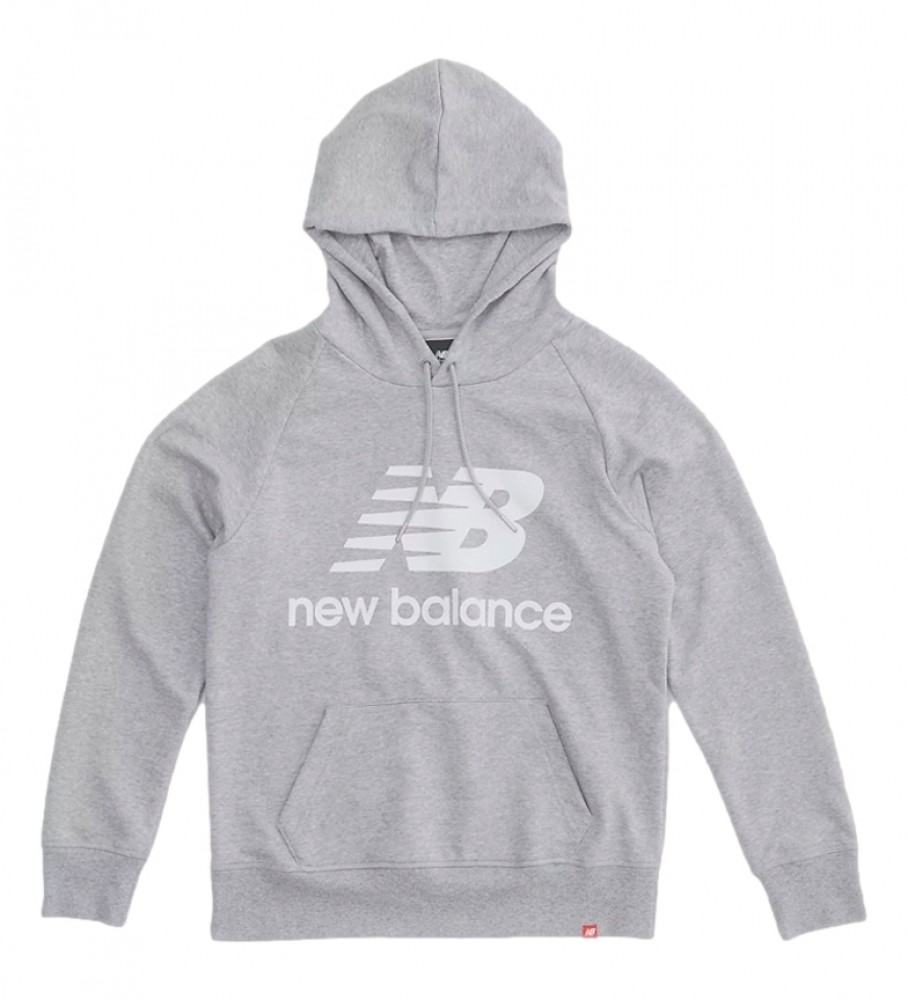 New Balance NB Essentials Pullover à capuche gris  