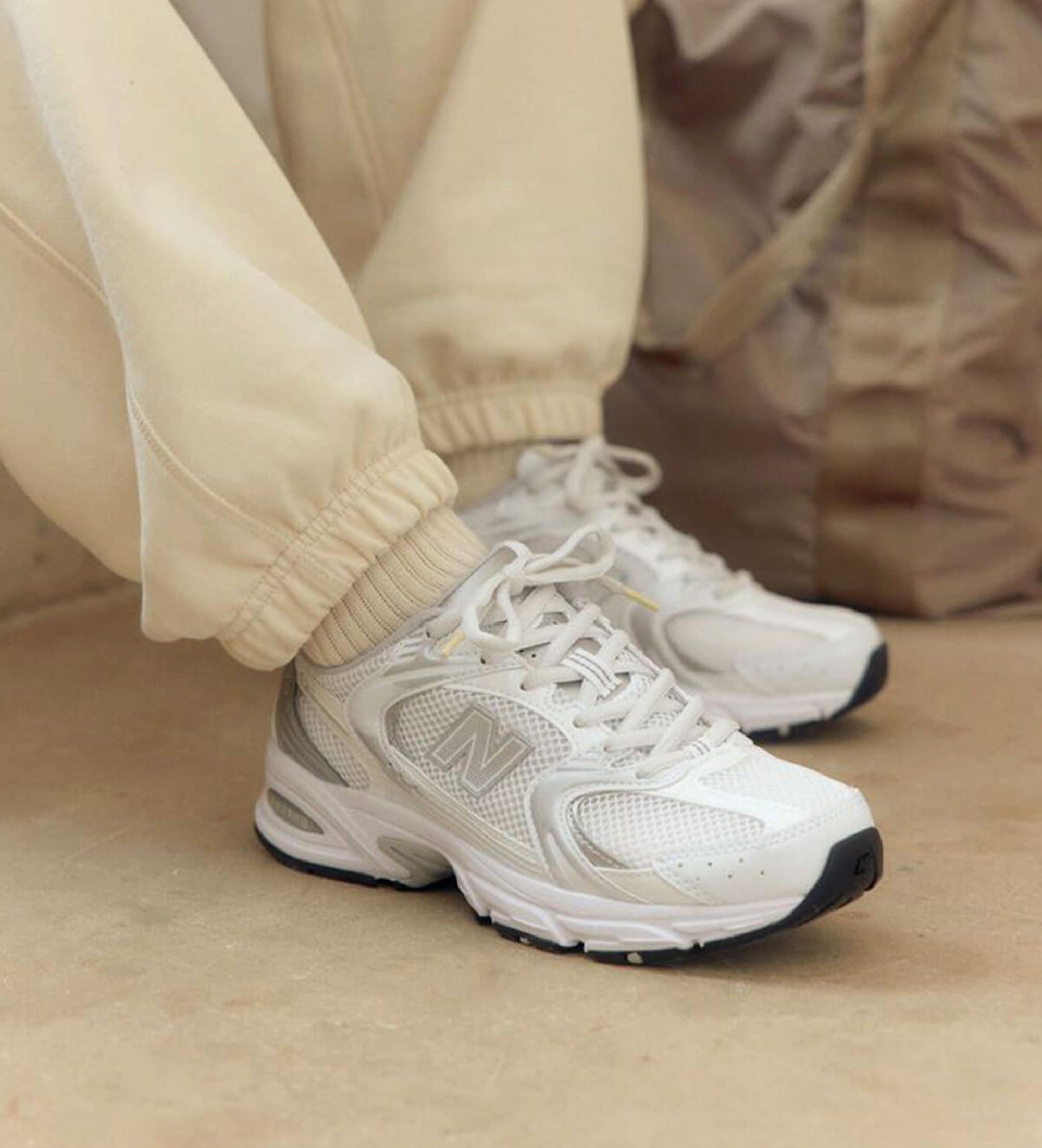 New Balance Čevlji 530 bela/modra