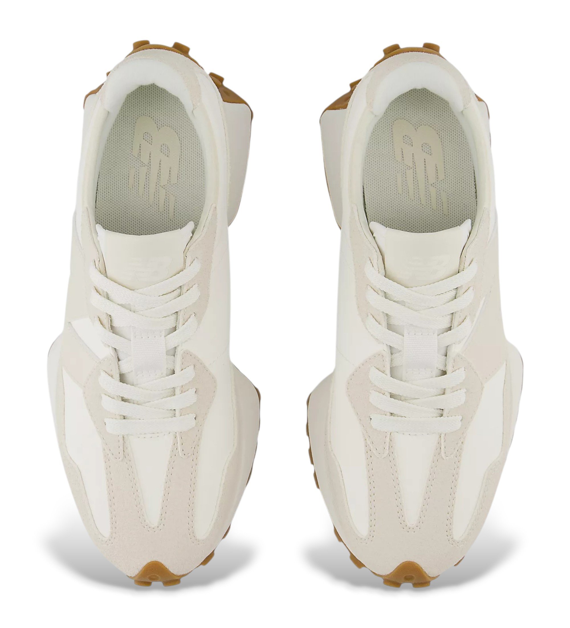 New Balance Usnjene športne copate 327 bež