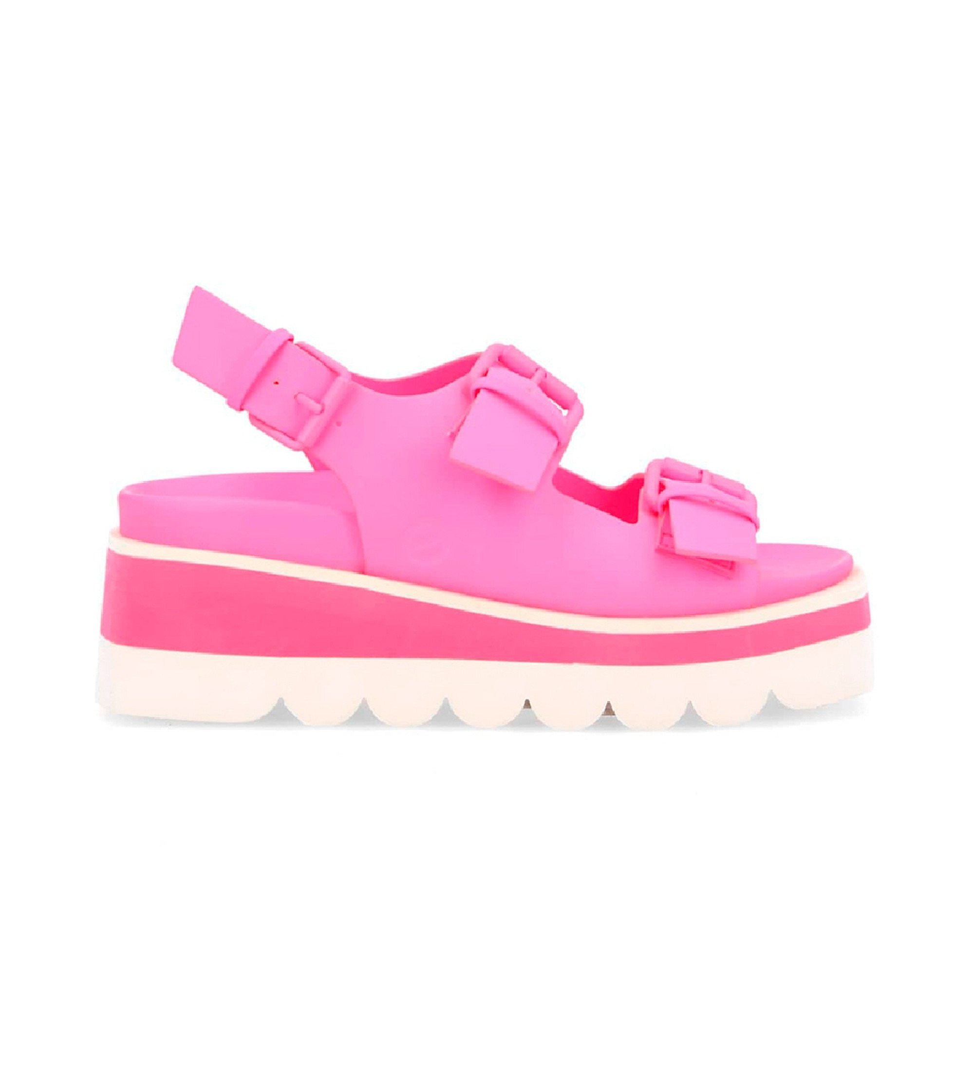 NO NAME July buckle sandals pink