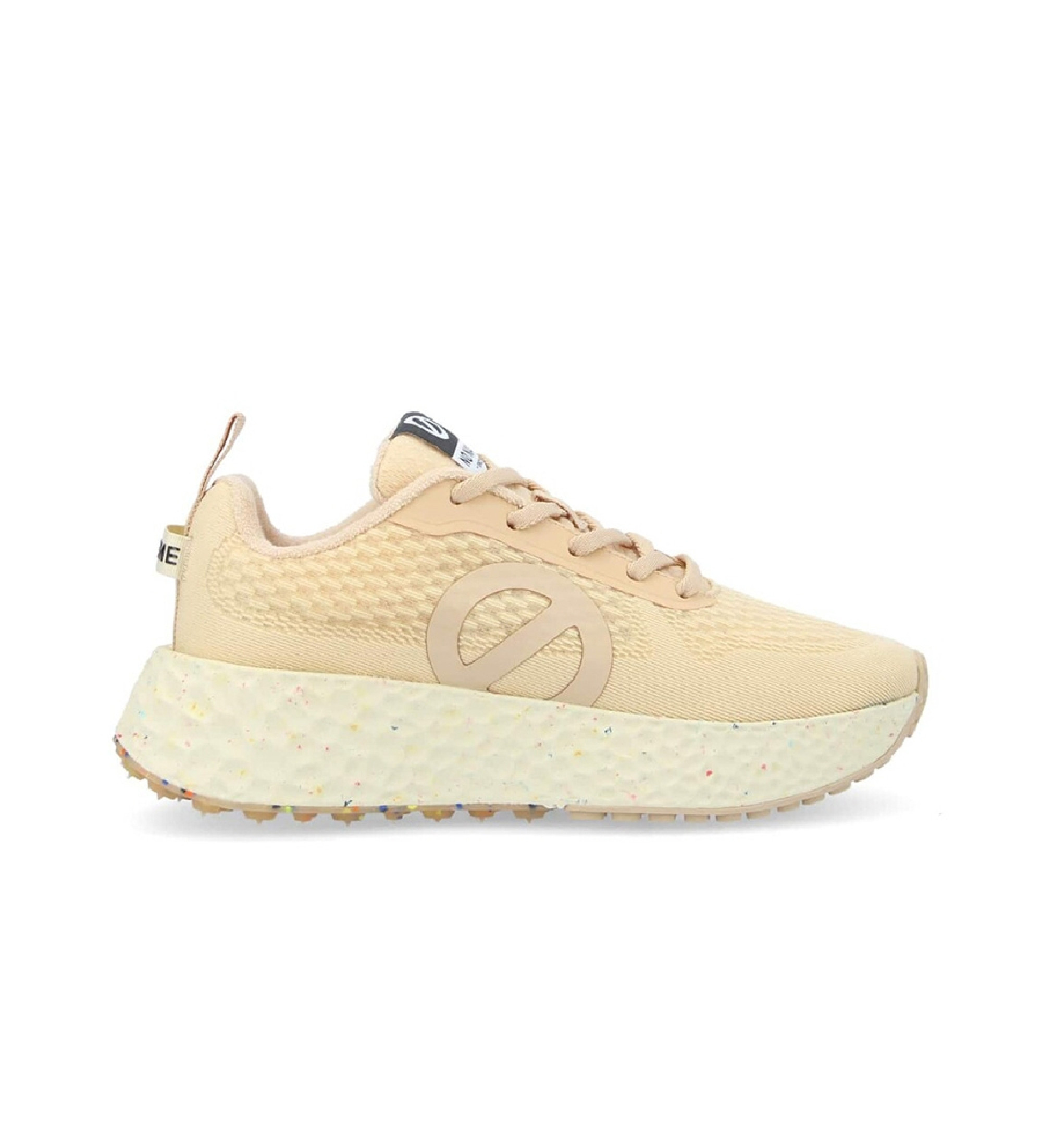 NO NAME Recycled polyester shoes Carter Fly nude