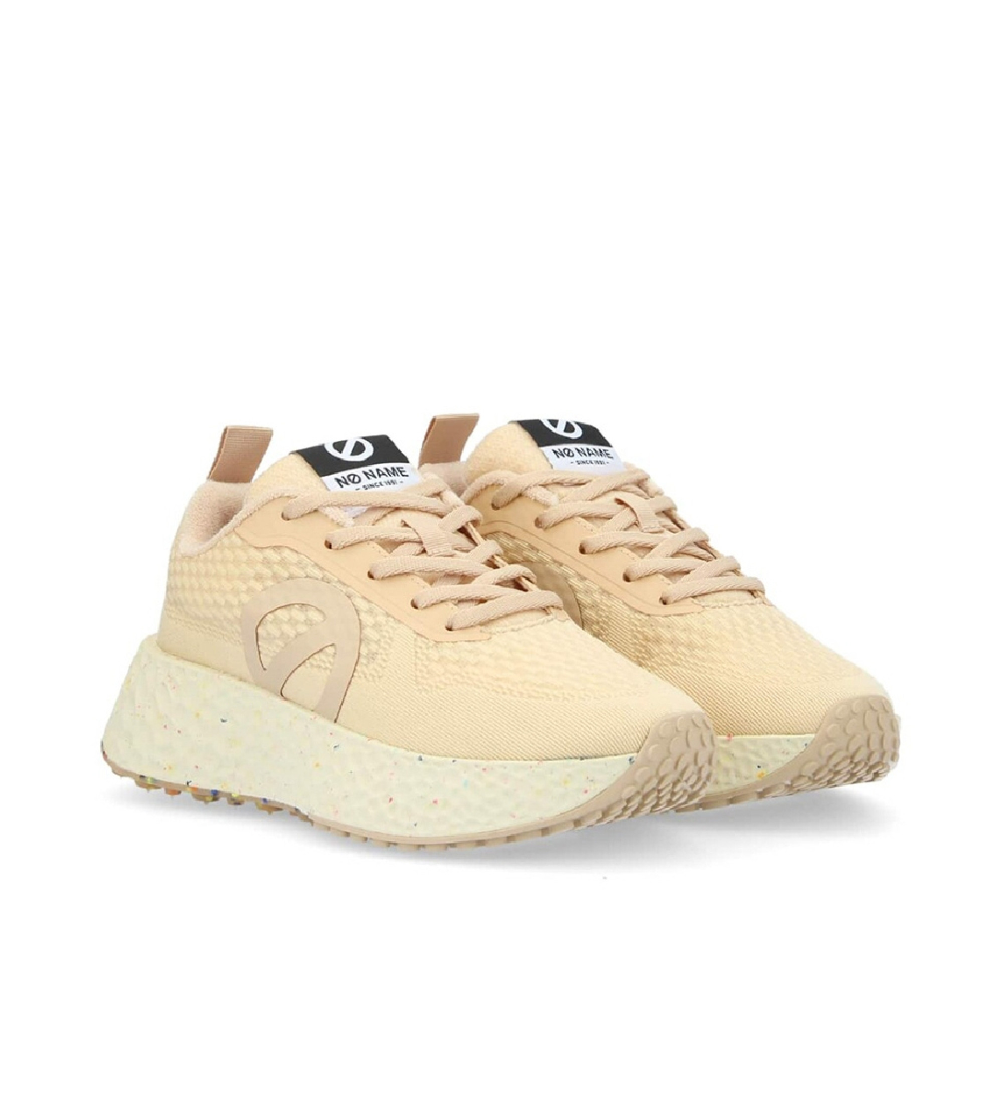 NO NAME Recycled polyester shoes Carter Fly nude