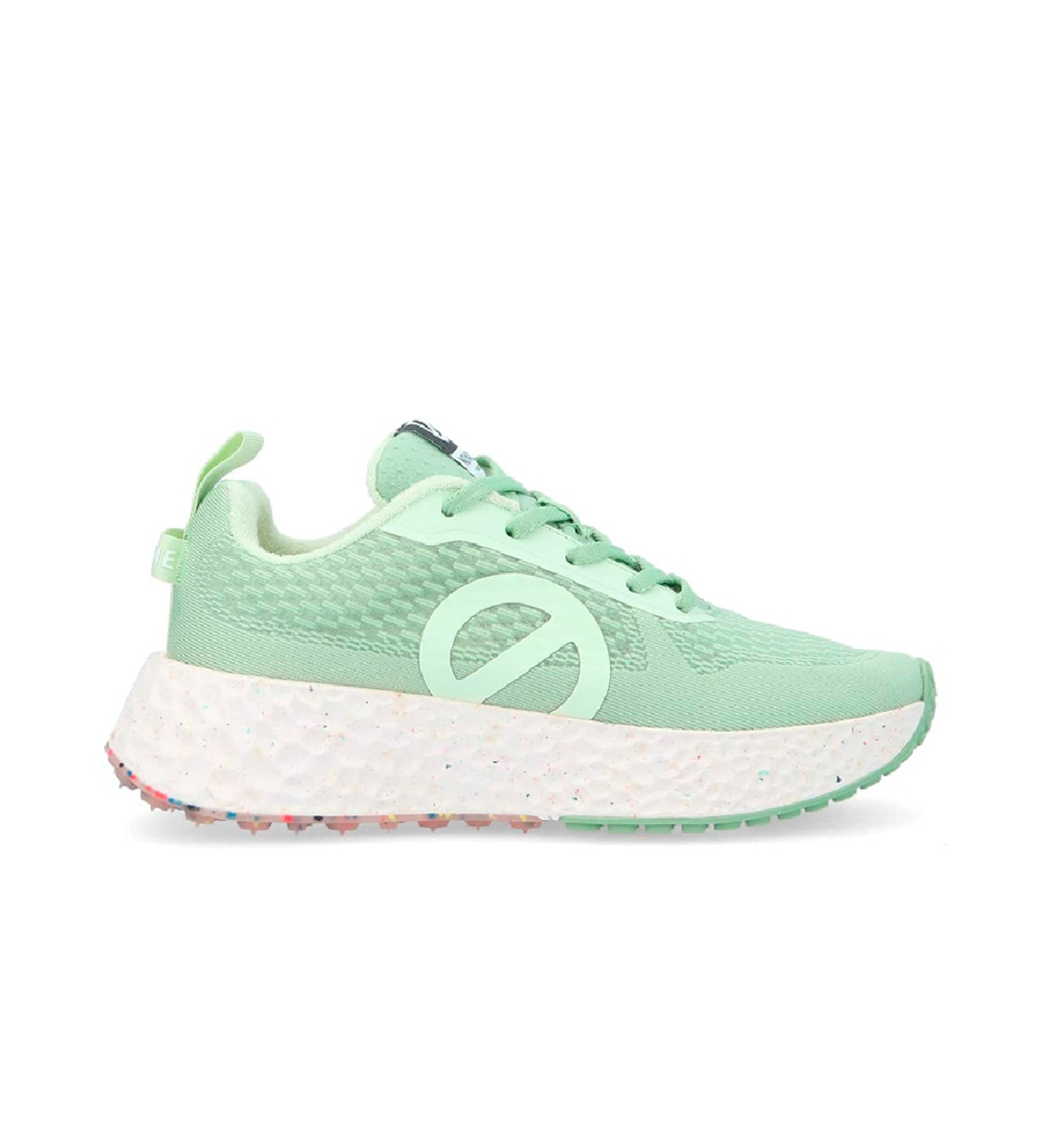 NO NAME Gerecyclede polyester schoenen Carter Fly green