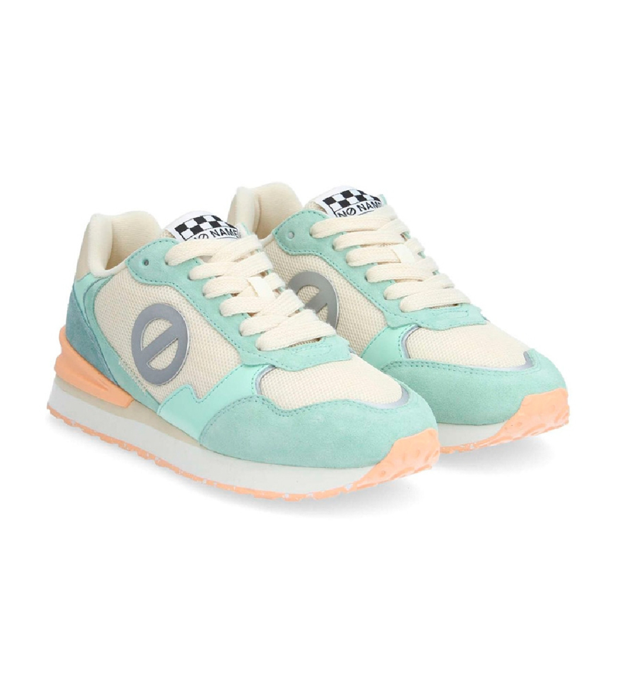 NO NAME Zapatillas de Piel Tova Runner verde