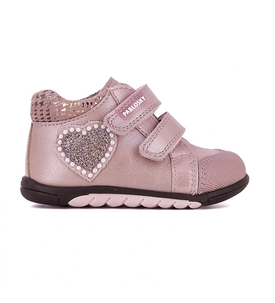 Pablosky Botines de piel Kas rosa - Esdemarca calzado, moda complementos - zapatos de marca de marca