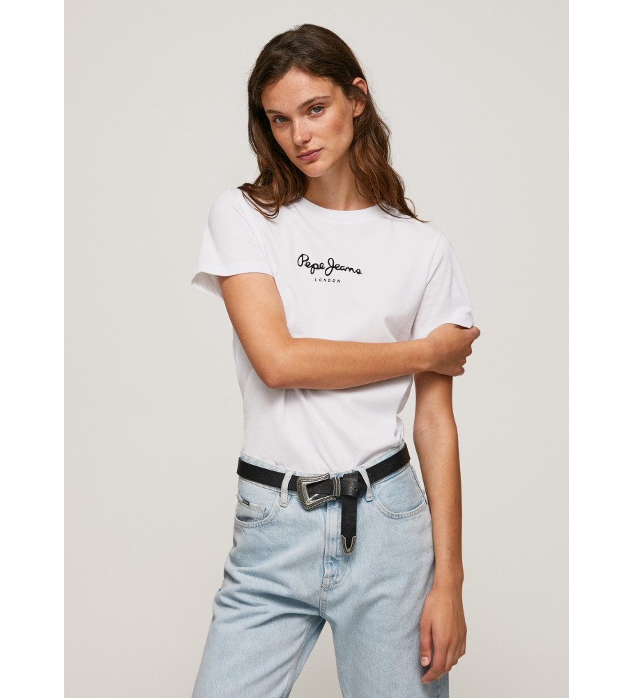Pepe Jeans T-shirt Camila blanc